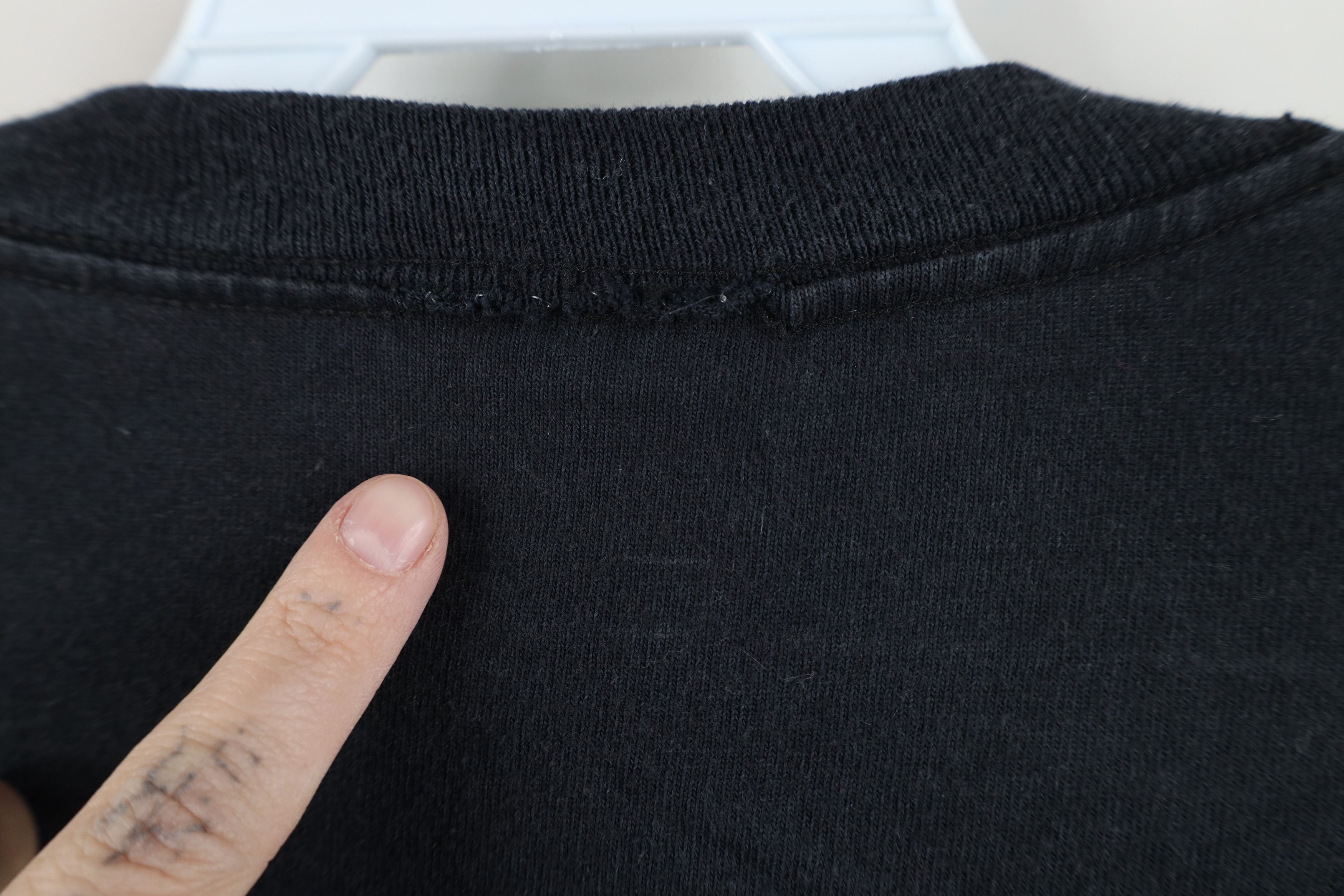 Vintage Vintage 90s Ohio State University Long Sleeve T-Shirt Black Size US XL / EU 56 / 4 - 11 Thumbnail