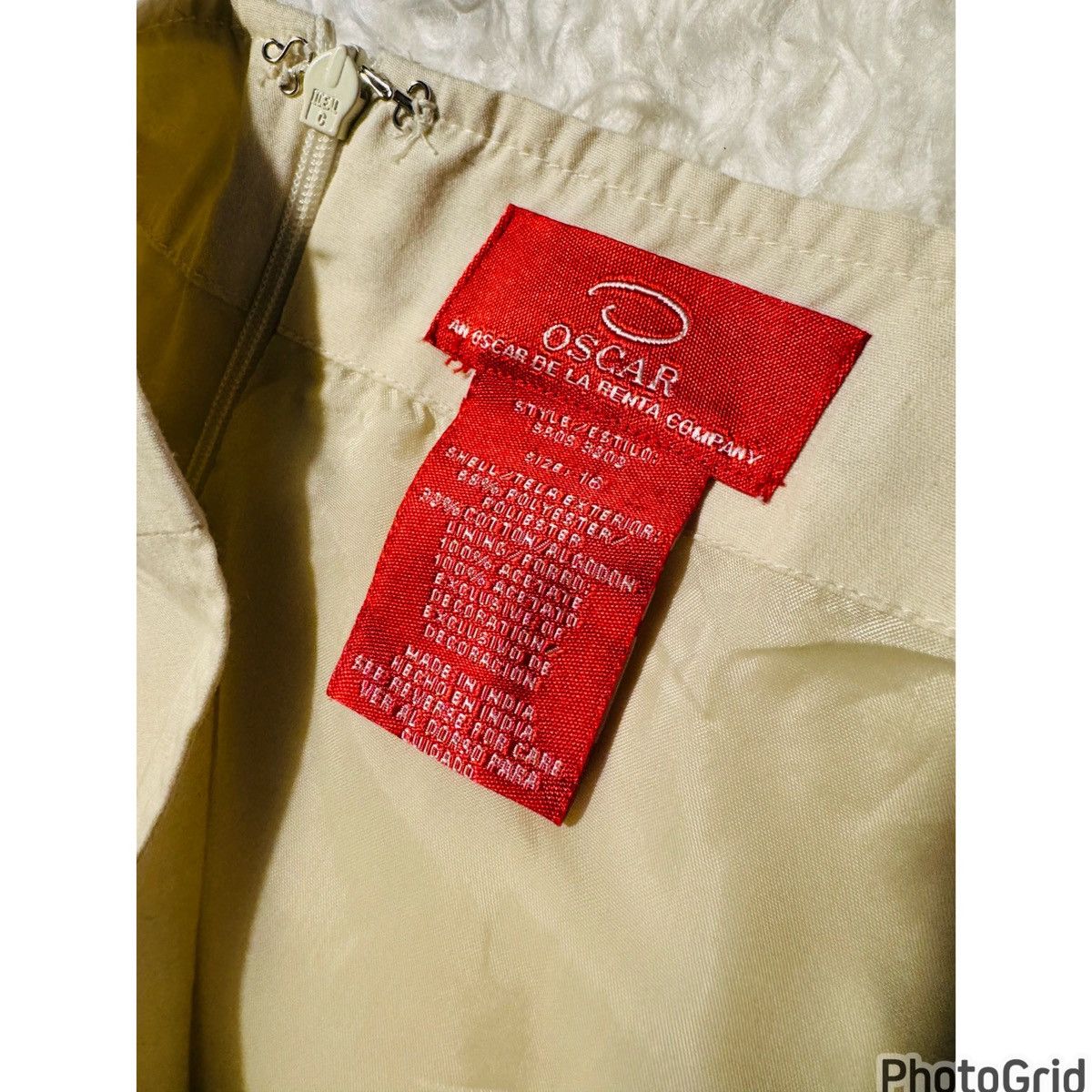 Oscar De La Renta Embroidered Skirt Size 38" / US 16 / IT 52 - 7 Thumbnail