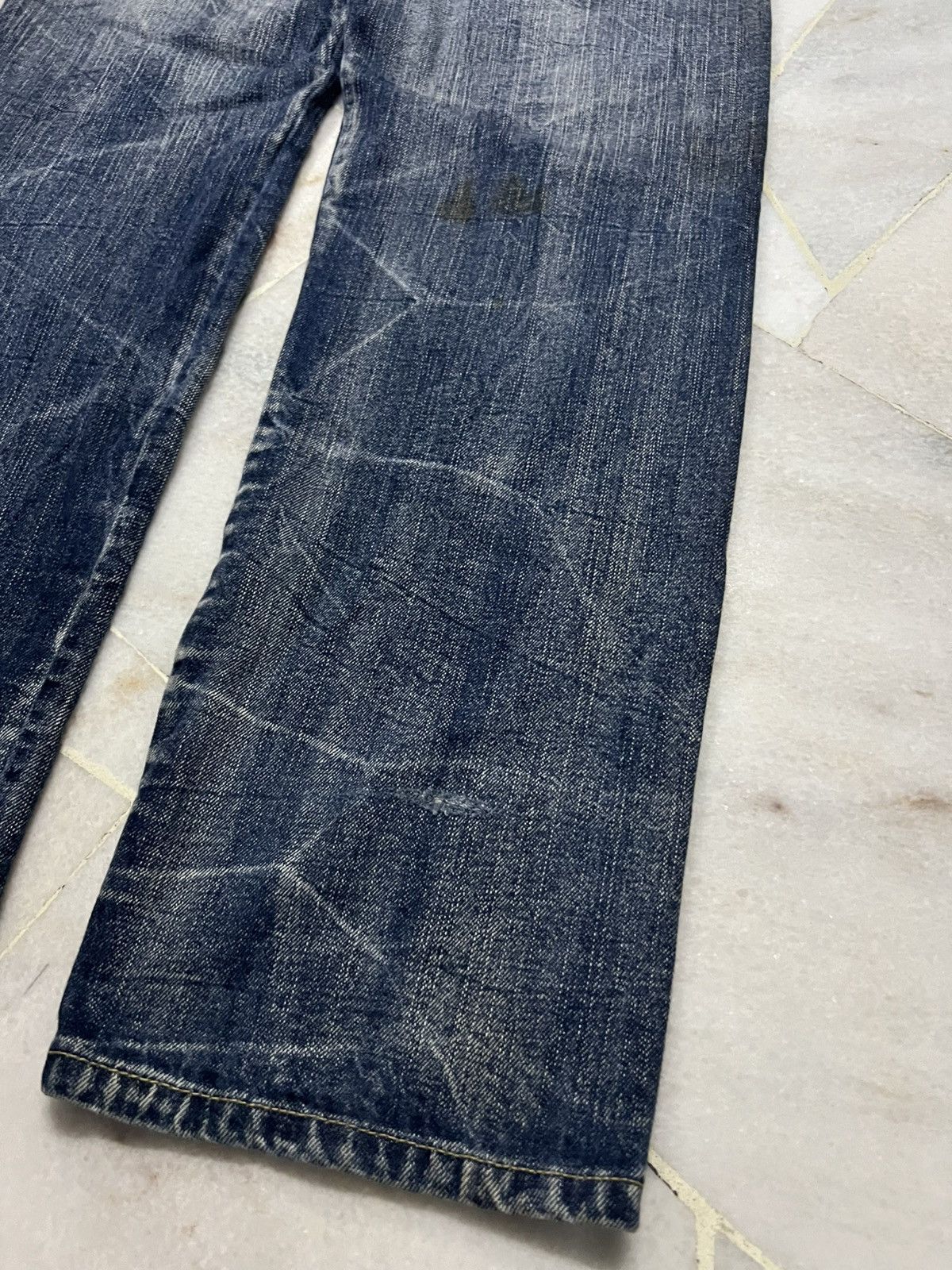 If Six Was Nine × Japanese Brand 💥Double Waist💥Vintage Japanese Brand Unbrand Claw Jean Japan Size US 34 / EU 50 - 12 Thumbnail