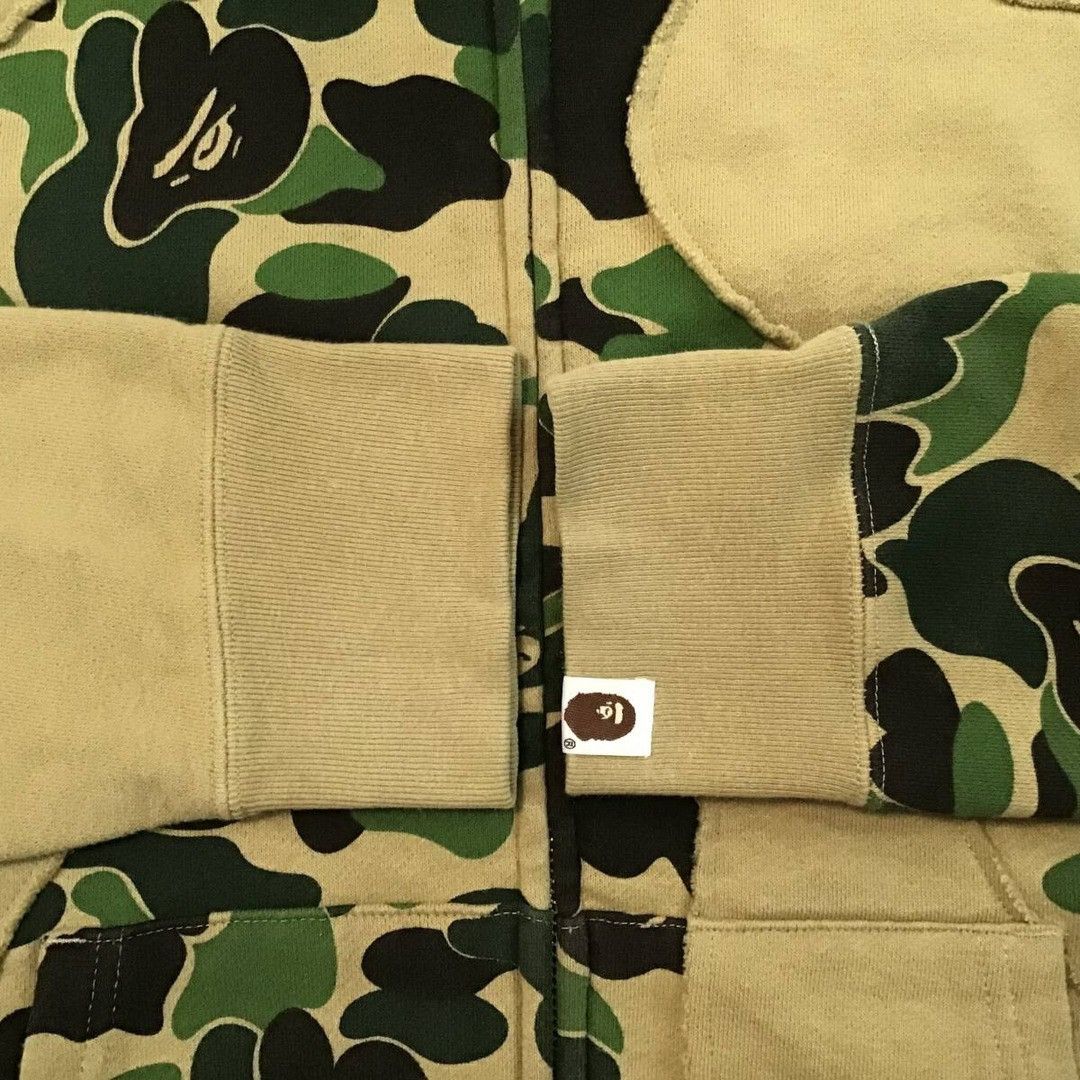 Bape BAPE ABC camo patchwork full zip hoodie a bathing ape Size US L / EU 52-54 / 3 - 4 Thumbnail