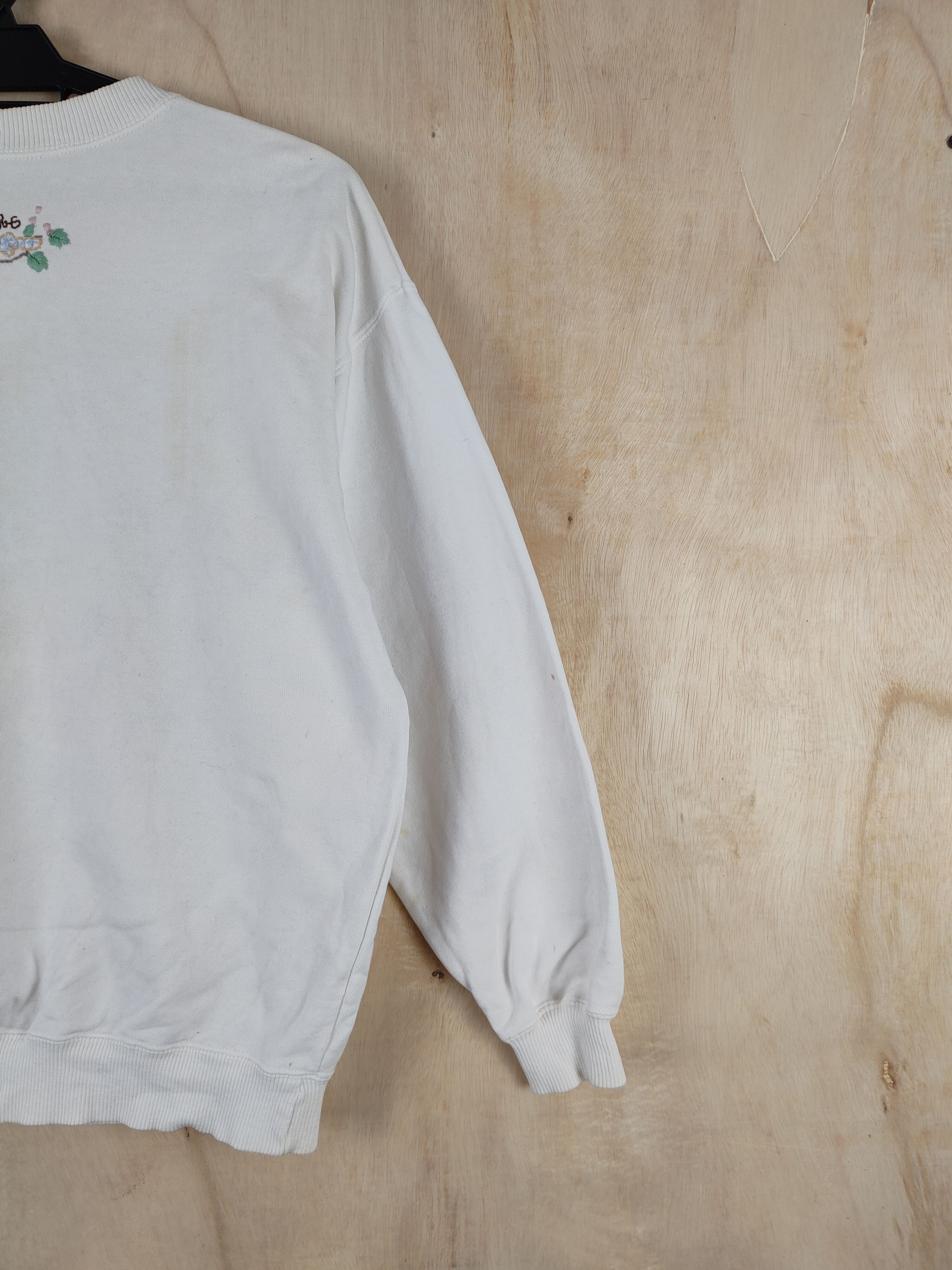 Japanese Brand × Vintage Japanese Brand art White Sweatshirts #S2640 Size M / US 6-8 / IT 42-44 - 11 Thumbnail