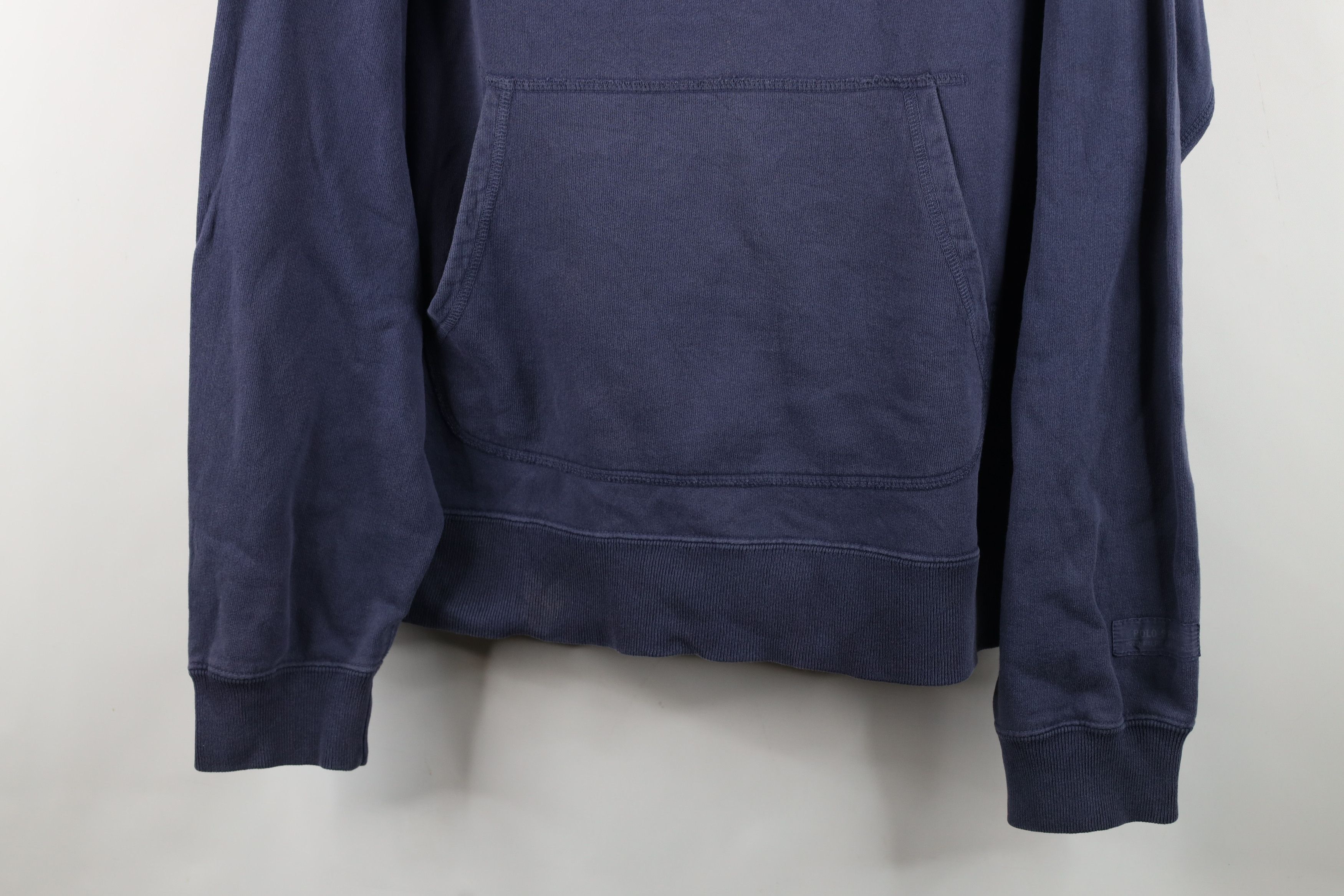 Polo Ralph Lauren Vintage 90s Polo Sport Ralph Lauren French Terry Hoodie Blue Size US M / EU 48-50 / 2 - 3 Thumbnail