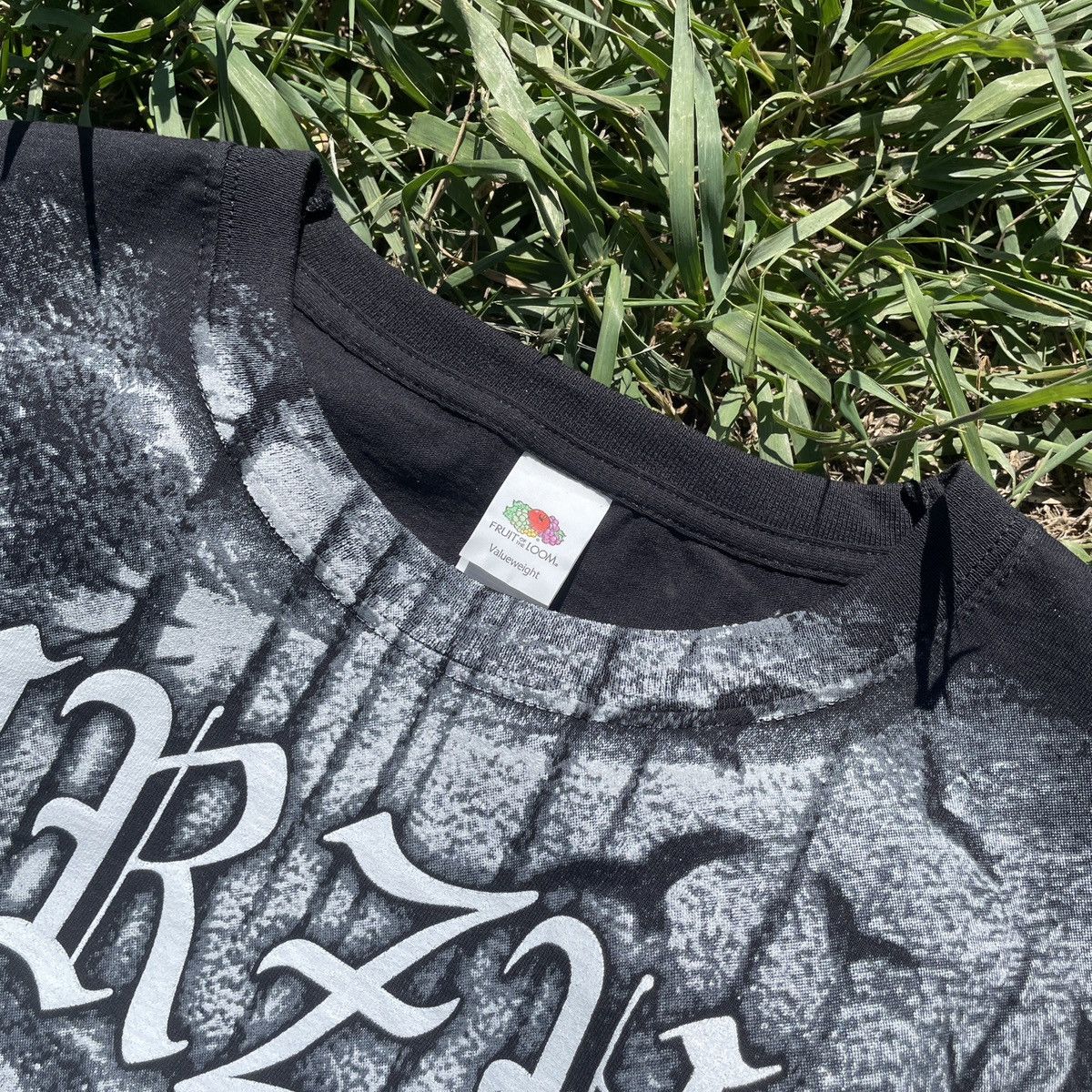 Band Tees BURZUM Hvis lyset tar oss 1994 Vintage Overprint T Shirt Size US M / EU 48-50 / 2 - 4 Thumbnail
