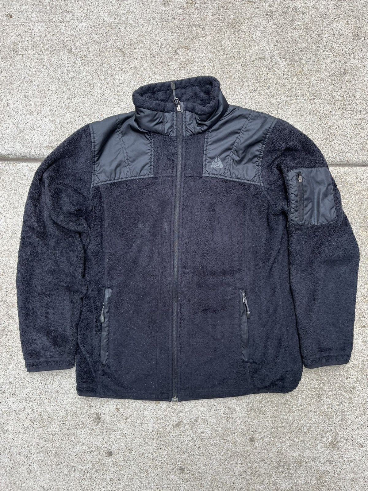 Nike × Nike ACG Nike ACG Silver Tag Black Tech Fleece Size US M / EU 48-50 / 2 - 1 Thumbnail