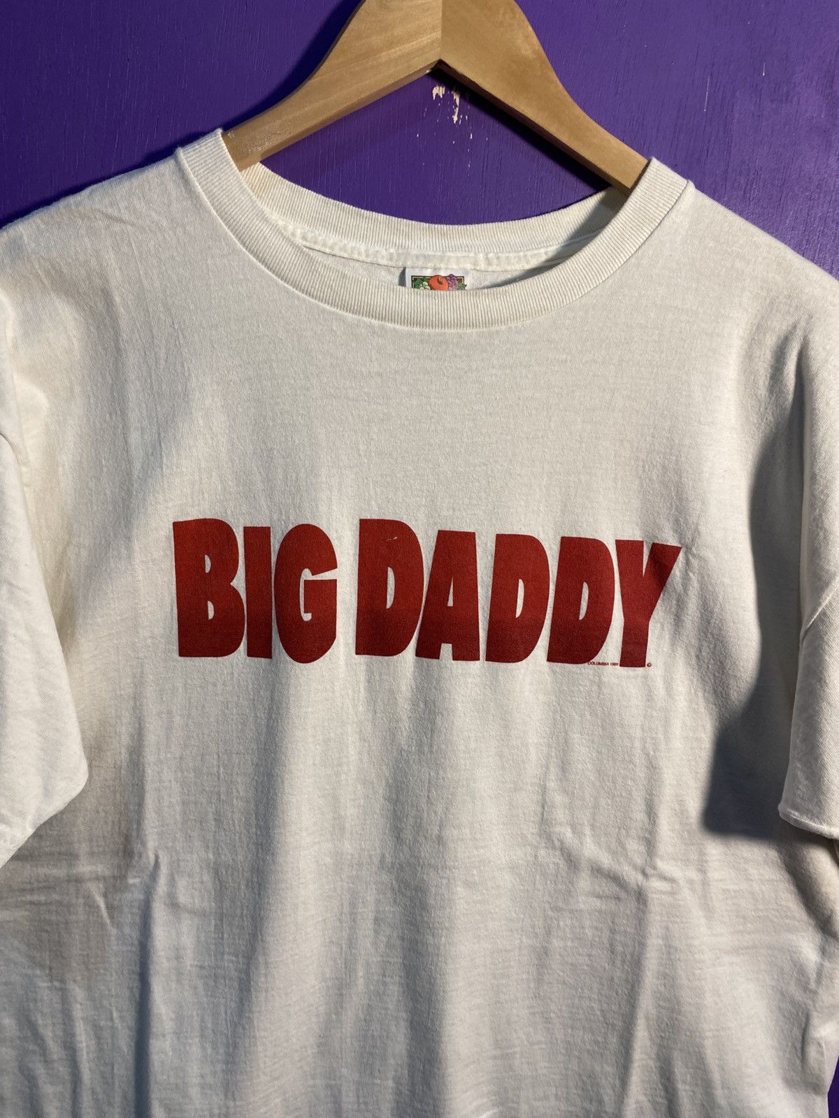 Other Vintage 1999 Adam Sandler Big Daddy movie promo tee Size US XL / EU 56 / 4 - 3 Thumbnail