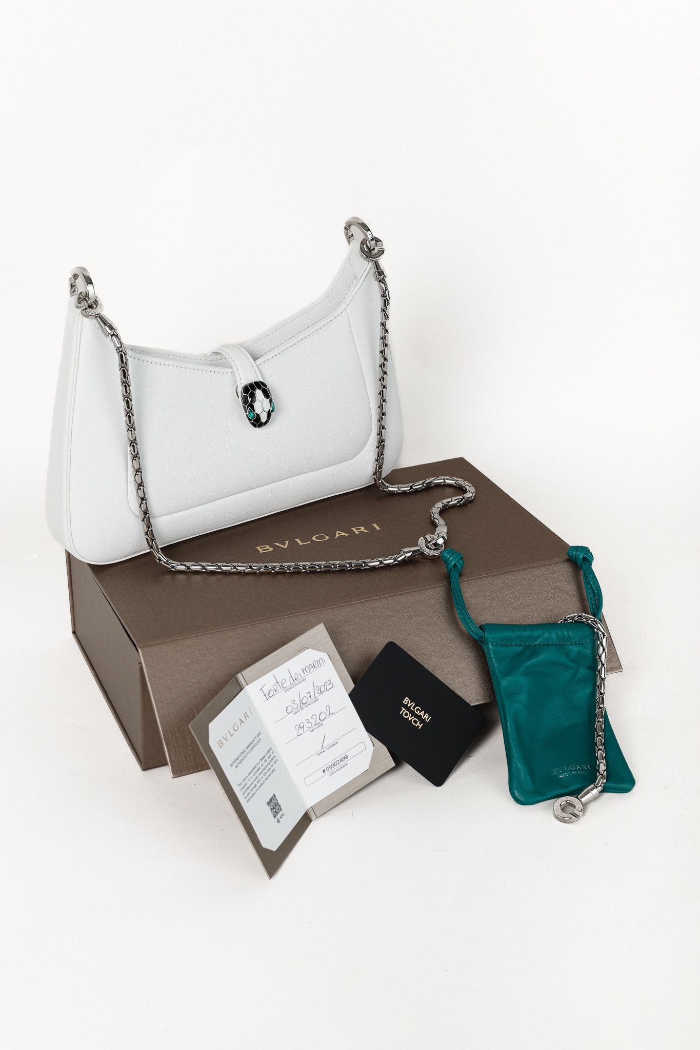 Bvlgari Bvlgari White Serpenti Bag Size ONE SIZE - 14 Thumbnail