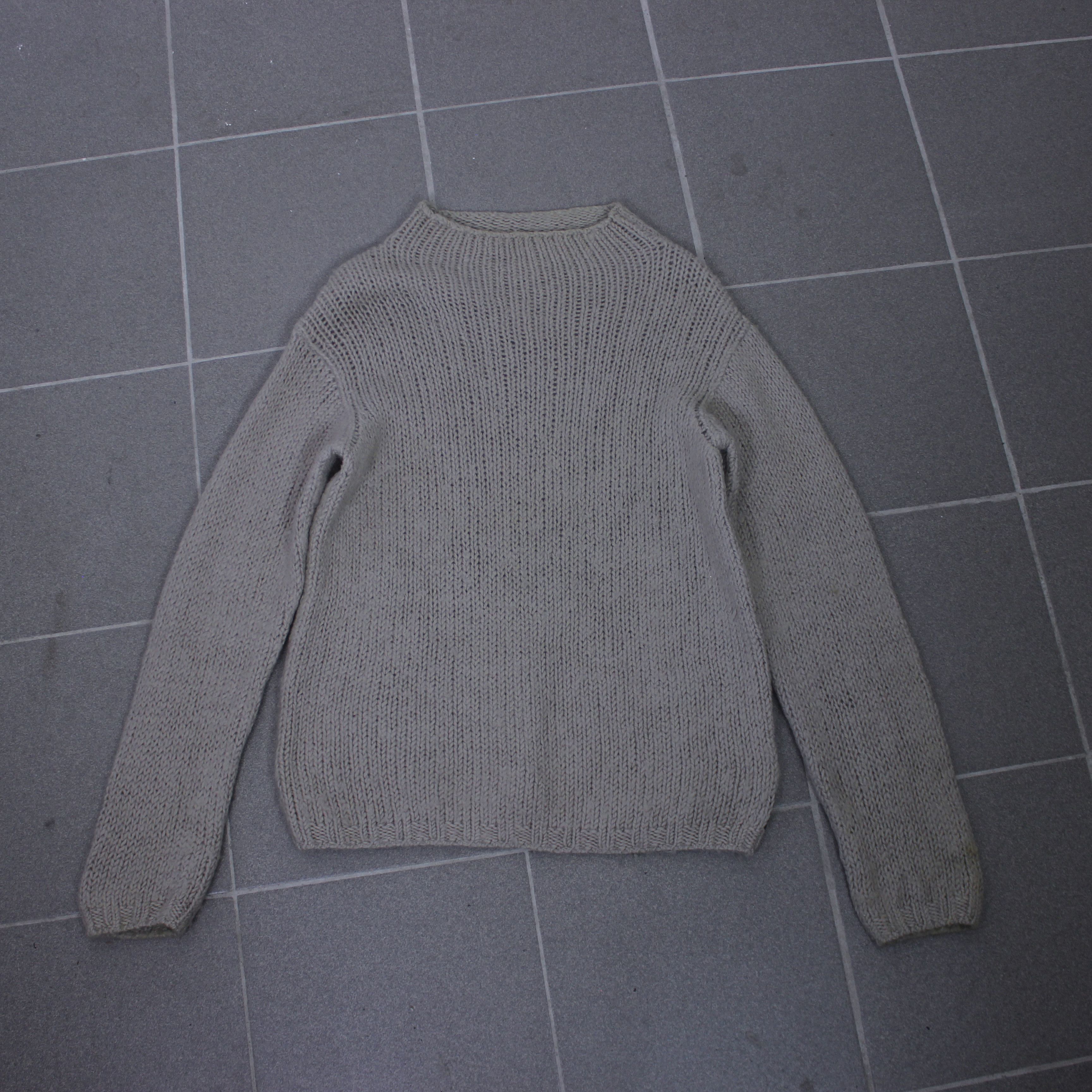 Armani Vintage Armani Jeans wool mohair knit sweater size L Size US XL / EU 56 / 4 - 4 Thumbnail