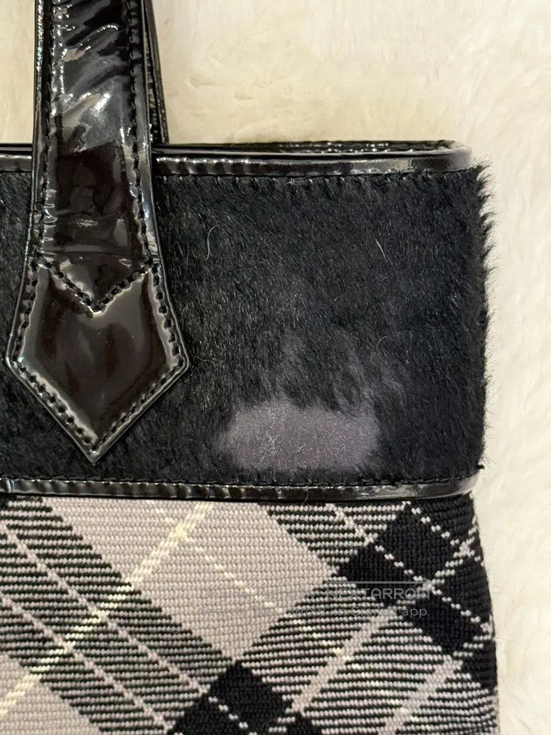 Vivienne Westwood Vivienne Westwood size os Horsehair Khaki Plaid Cylinder Ba Size ONE SIZE - 5 Thumbnail