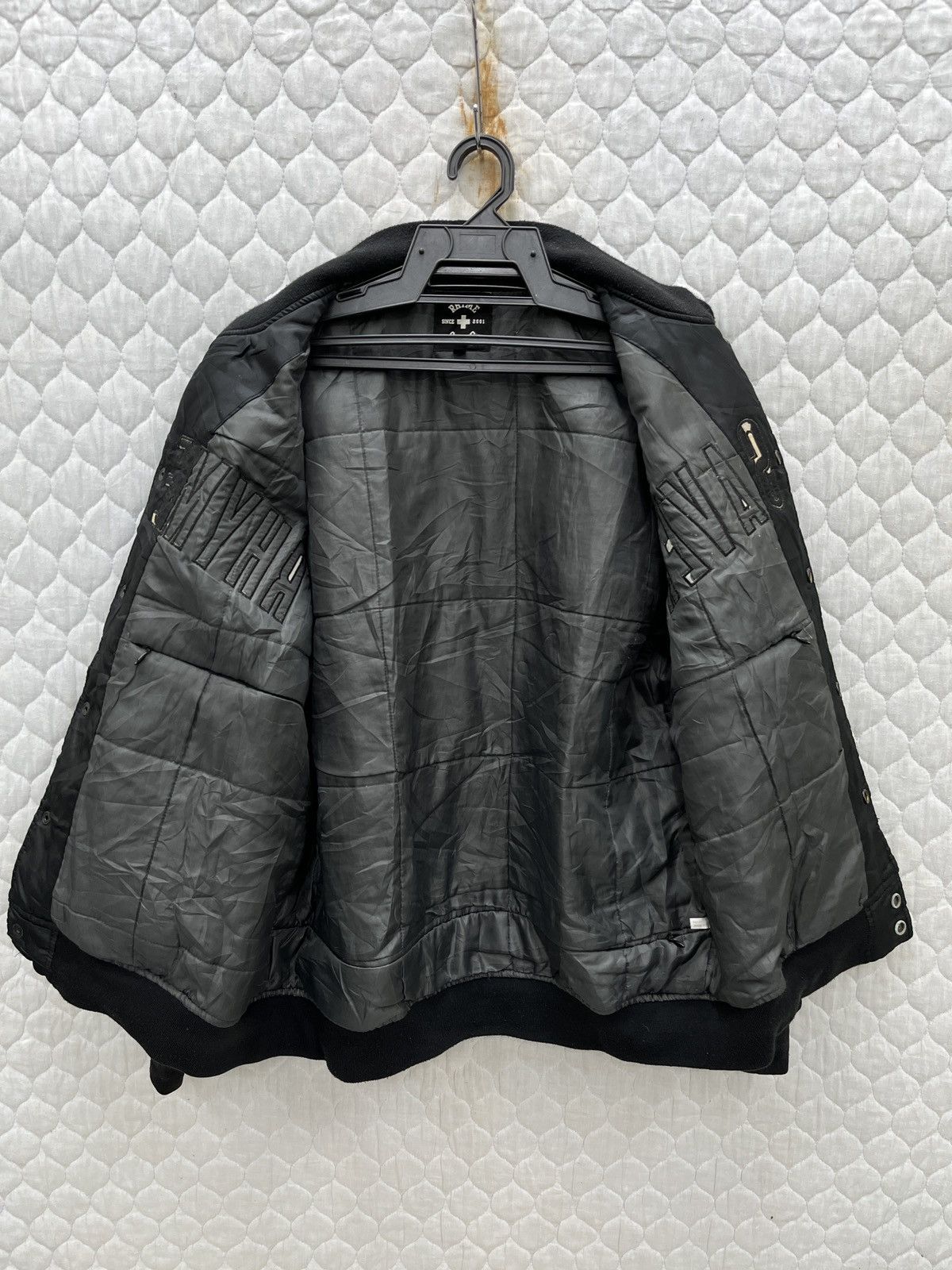 Japanese Brand 🔥🔥🔥ARCHIVE RHYME SAVER VARSITY JACKET Size US M / EU 48-50 / 2 - 11 Thumbnail