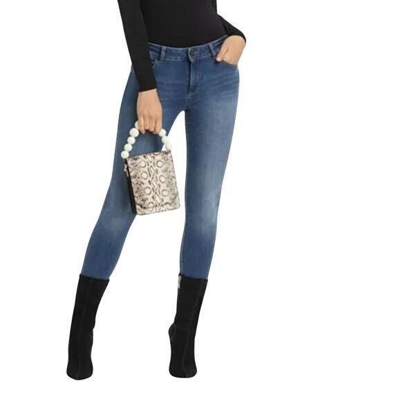 DL1961 DL 1961 Florence Instasculpt Denim Skinny Blue Jean Women 28 Size 28" / US 6 / IT 42 - 2 Thumbnail
