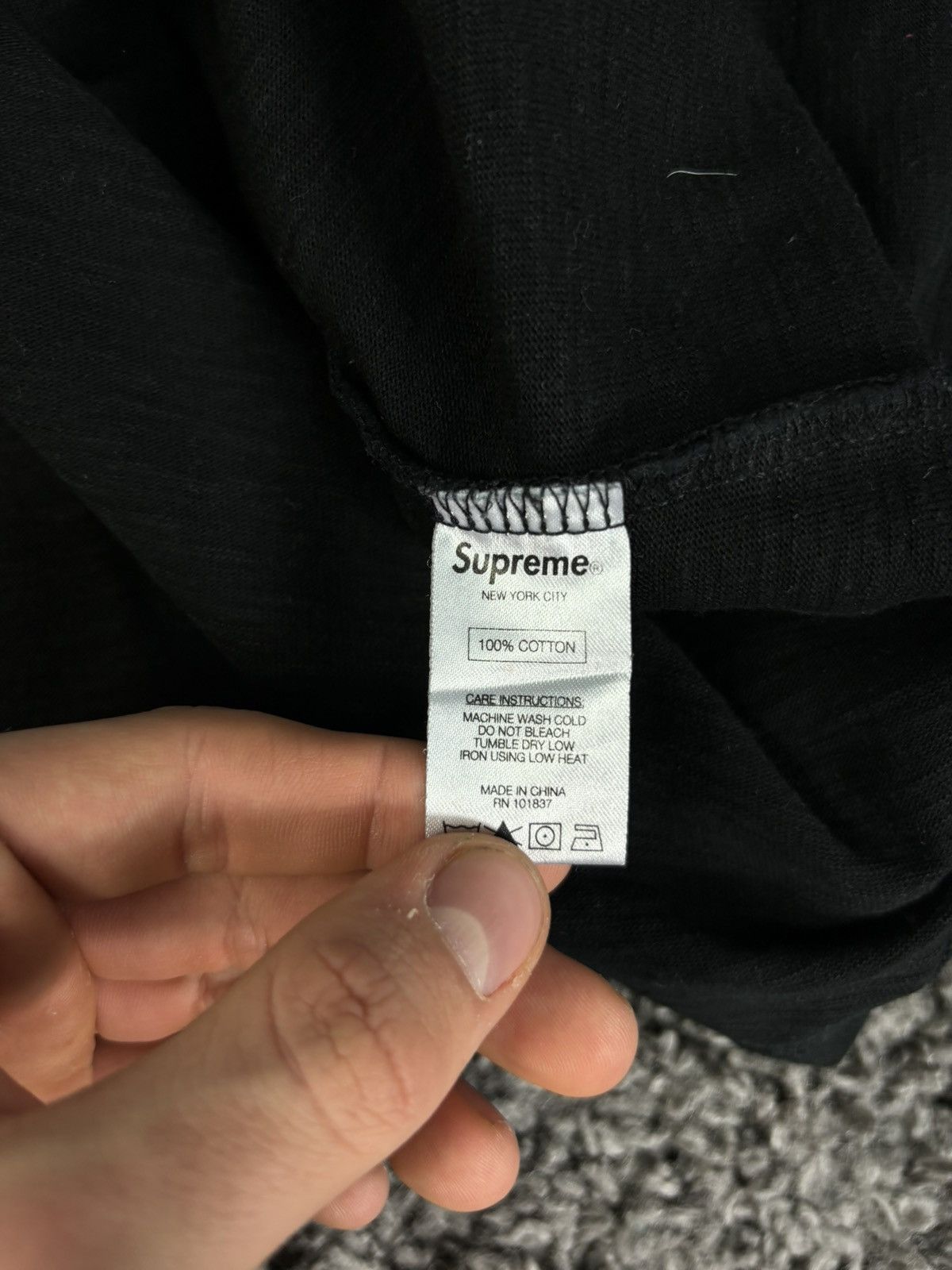 Japanese Brand × Supreme Supreme RIP Longsleeve Tee Spellout Hype Y2K Japanesse Size US M / EU 48-50 / 2 - 7 Thumbnail