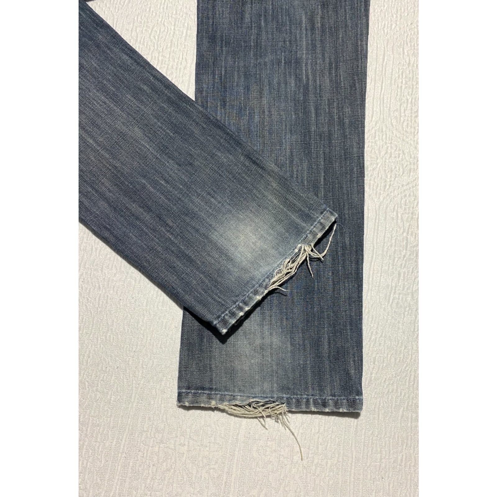 Dickies Dickies Jeans Men's 32×32 Regular Straight Distressed Embroidered USA Original Dickies jeans denim cotton 5-pocket Men Regular Gray/Medium wash Size US 32 / EU 48 - 6 Thumbnail