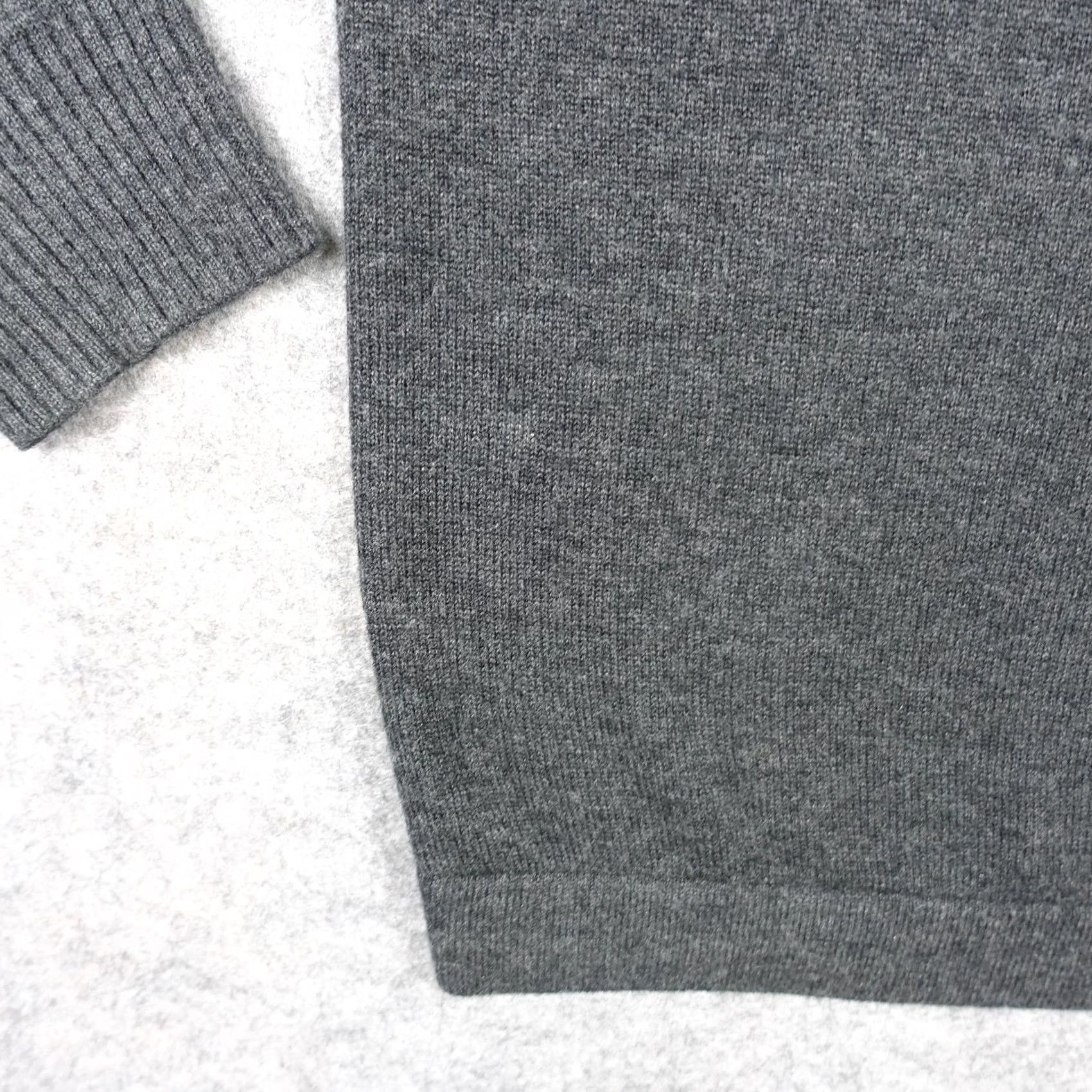 Rodd & Gunn Rodd & Gunn Sweater Mens L Gray Merino Wool Cotton Polo Collar Pullover Knit Size US L / EU 52-54 / 3 - 7 Thumbnail