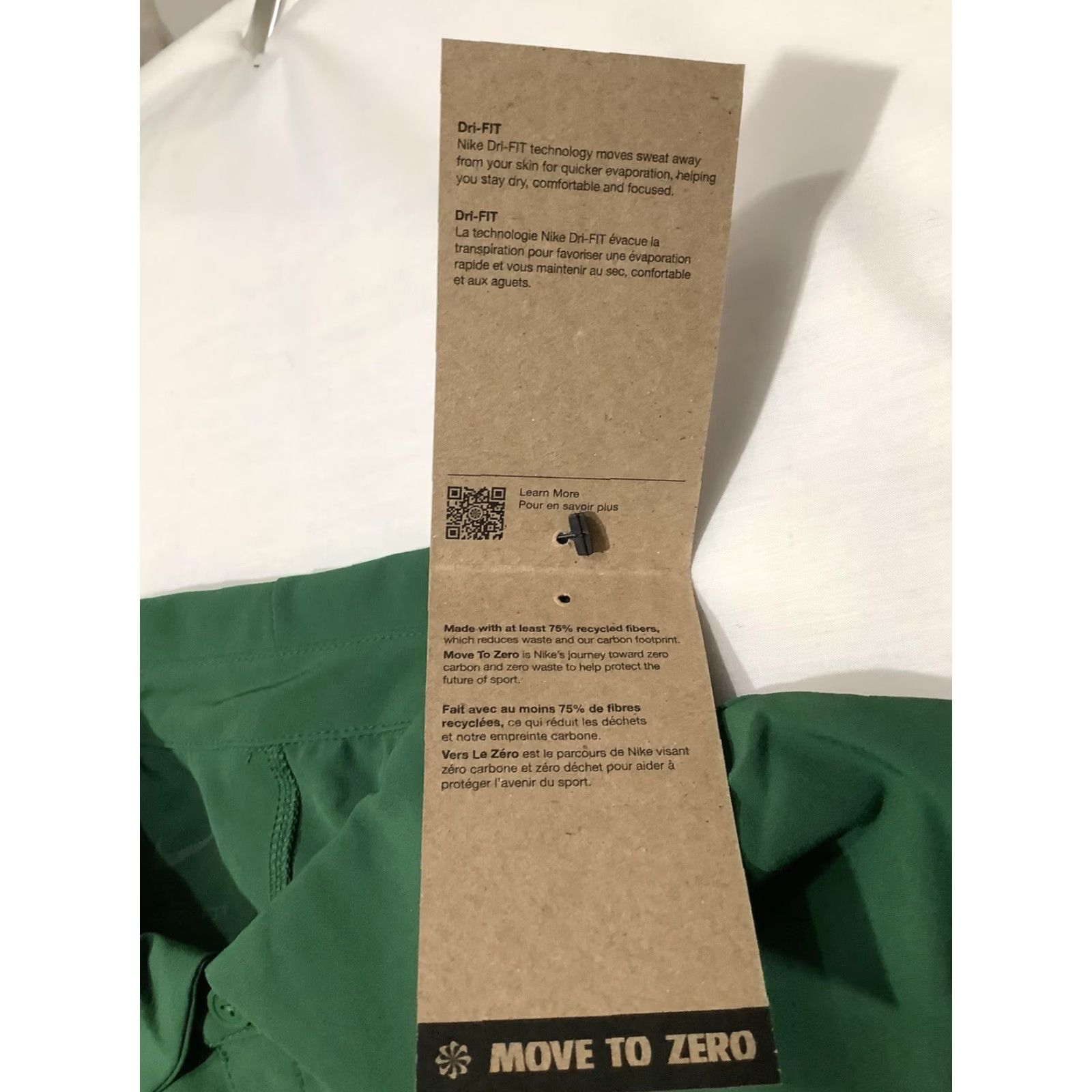 Nike Nike Dri-FIT Polo Shirt Mens Large Green Golf Athletic Move To Zero HF7061-341 Size US L / EU 52-54 / 3 - 7 Thumbnail