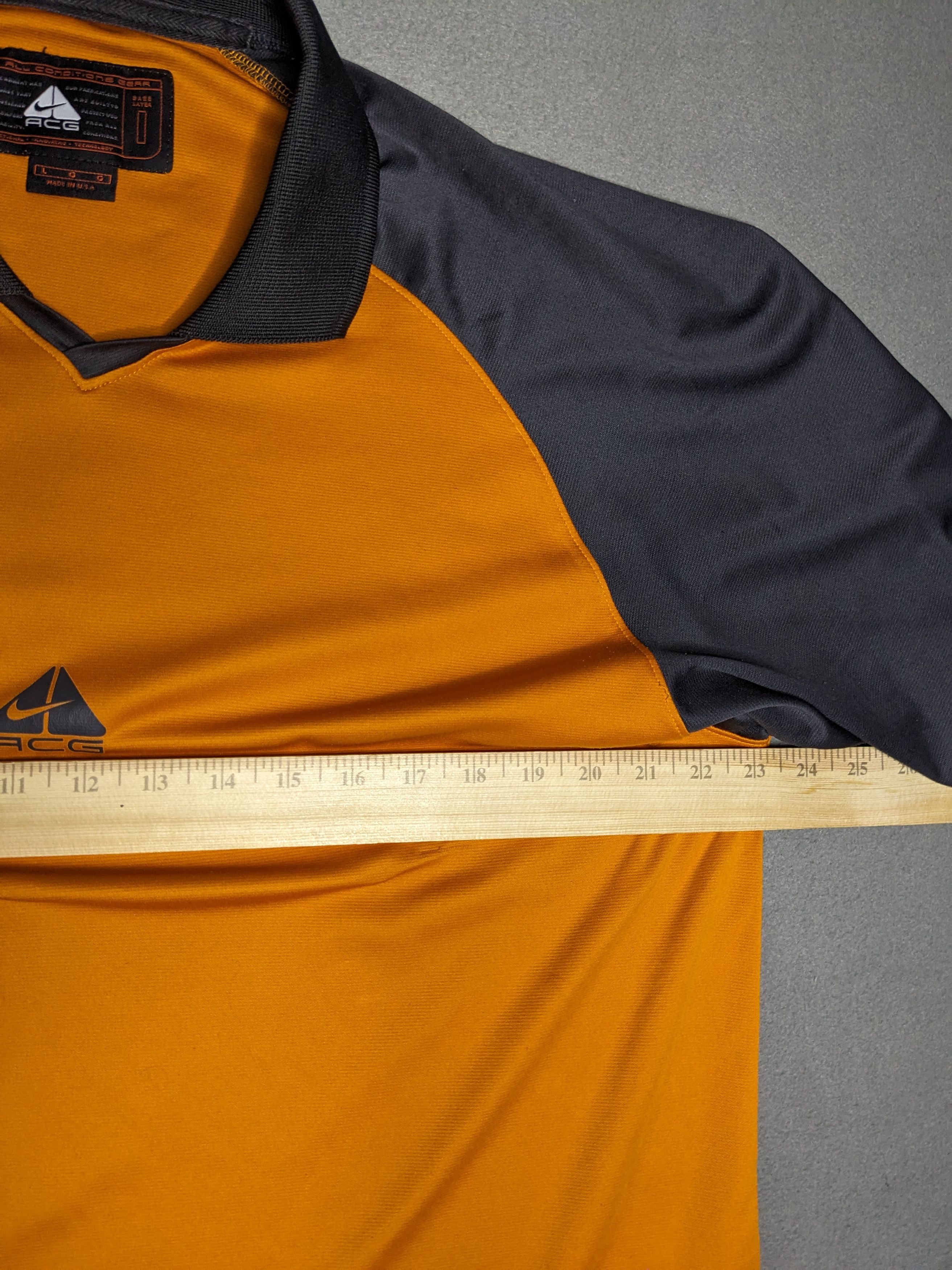 Nike ACG VTG Nike ACG Polo Shirt Jersey Large Made USA Gorpcore Y2K Size US L / EU 52-54 / 3 - 11 Thumbnail