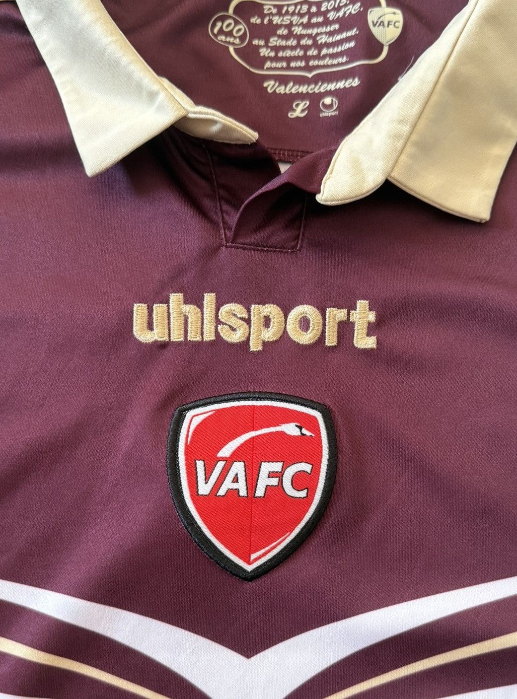 Other Valenciennes 2012 2013 AWAY 100 CENTENARY SIZE L Size US L / EU 52-54 / 3 - 3 Thumbnail