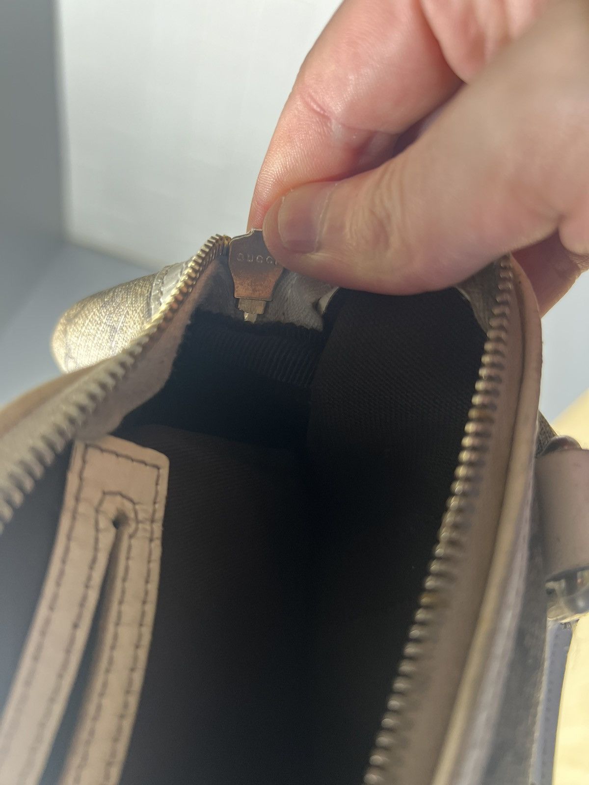 Gucci × Vintage VERY RARE GUCCI MONOGRAM BAG ITALIAN DESIGNER RETRO Y2K 90s Size ONE SIZE - 16 Thumbnail