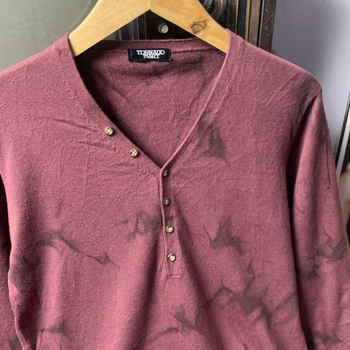 Tornado Mart Tornado Mart Gradation Motif Longsleeve Size US M / EU 48-50 / 2 - 2 Thumbnail