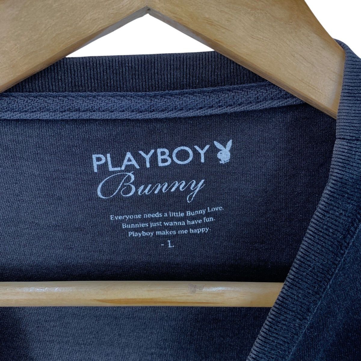 Playboy PLAYBOY LONDON UNDERGROUND Bunny Tee Shirt Tank Top Size L / US 10 / IT 46 - 8 Thumbnail