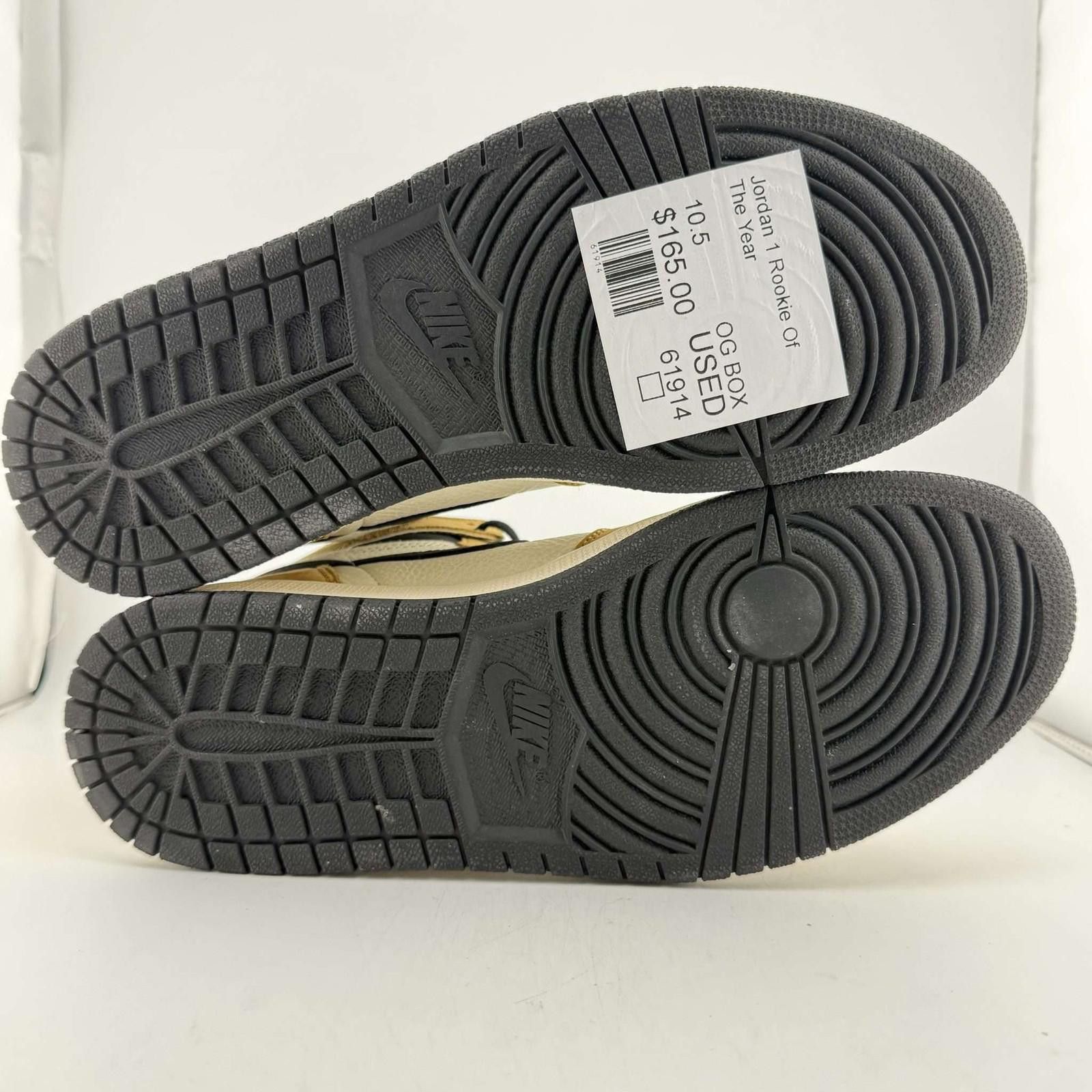 Jordan Brand Jordan 1 Rookie Of The Year 10.5 Used OG Box 555088-700 Size US 10.5 / EU 43-44 - 6 Thumbnail