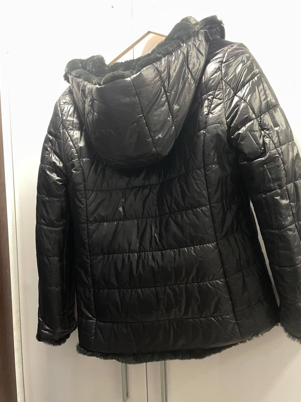 Other Wooman winter fur jacket Size L / US 10 / IT 46 - 6 Thumbnail