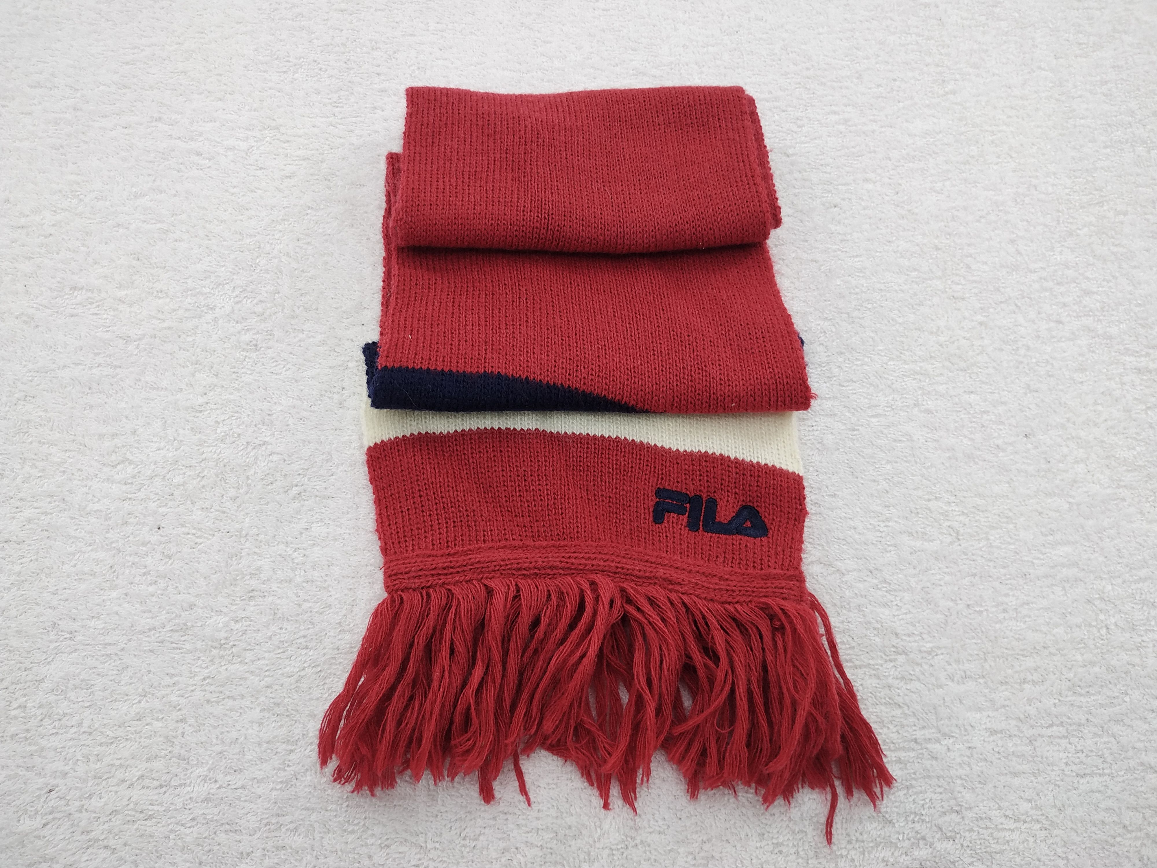 Fila Vintage Fila Scarf/Muffler/Neckwear MF042 Size ONE SIZE - 2 Thumbnail