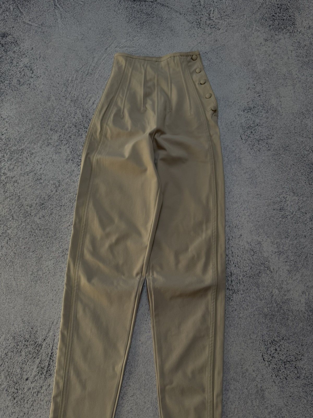 Marithe + Francois Girbaud Archive Rick Owens,LGB Opium Style High Corset Pants Size 27" / US 4 / IT 40 - 5 Thumbnail