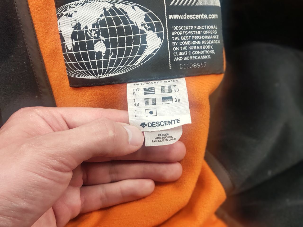 Descente Descente Airdrive Titan Thermal Ski Logo Hooded Zip Jacket Size US M / EU 48-50 / 2 - 16 Thumbnail