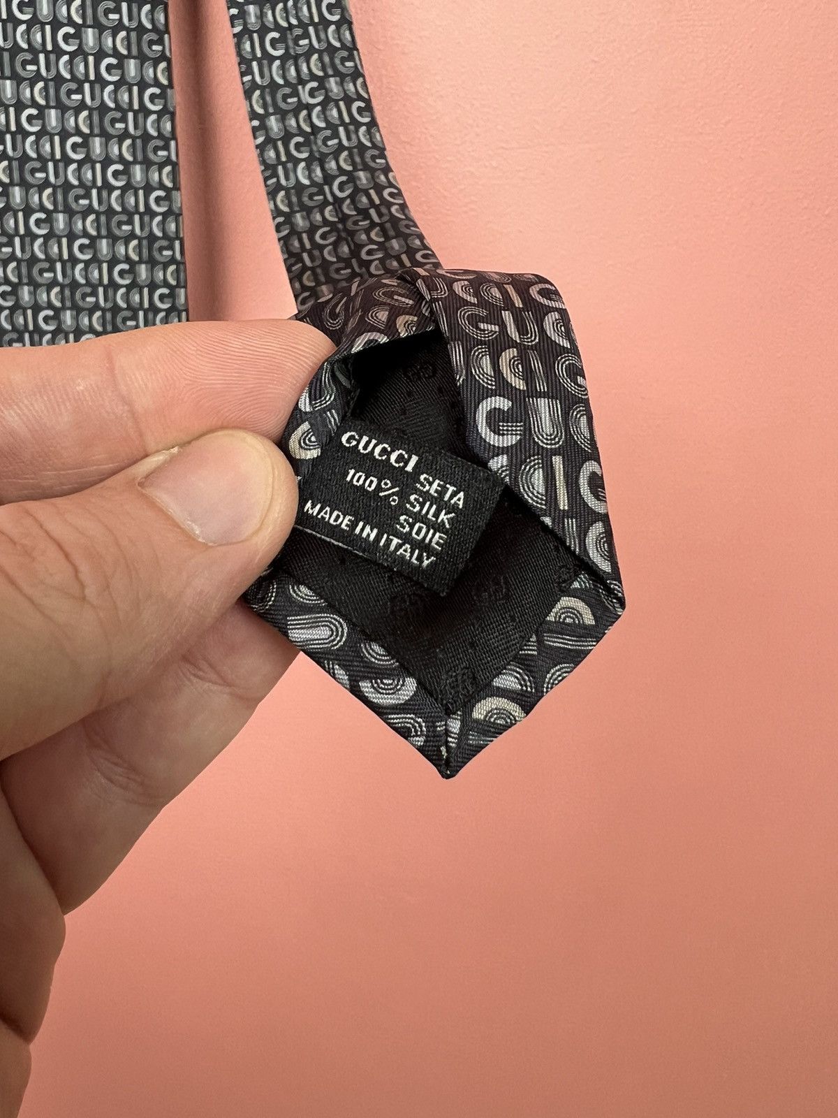 Gucci Gucci luxury tie silk streetwear hype Size ONE SIZE - 3 Thumbnail