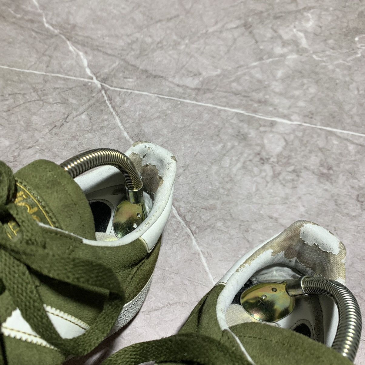 Adidas × Vintage Adidas Spezial Green Rare 2015 Low Sneakers Hype Casual Size US 10.5 / EU 43-44 - 4 Thumbnail
