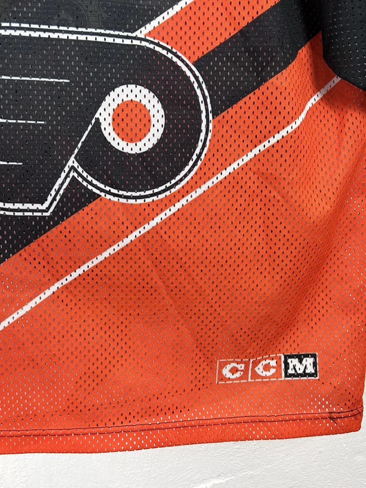Ccm 80s Vintage CCM Philadelphia Flyers Allover AOP Jersey Size US M / EU 48-50 / 2 - 5 Thumbnail