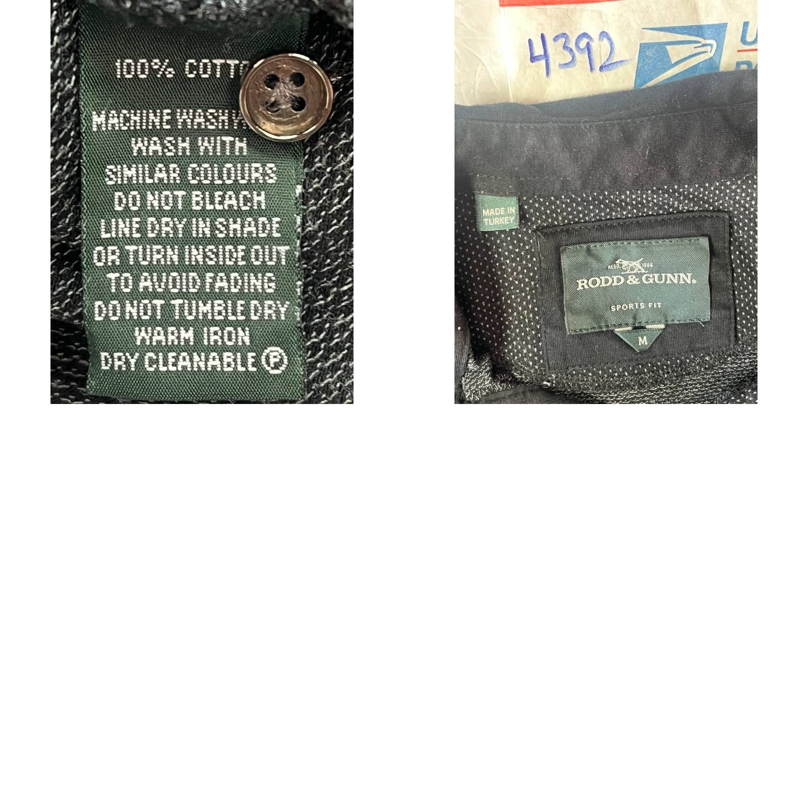 Rodd & Gunn Rodd & Gunn Polo Shirt Knit Black Gray Sports Golf Mens M Medium See Pics Size US M / EU 48-50 / 2 - 8 Thumbnail