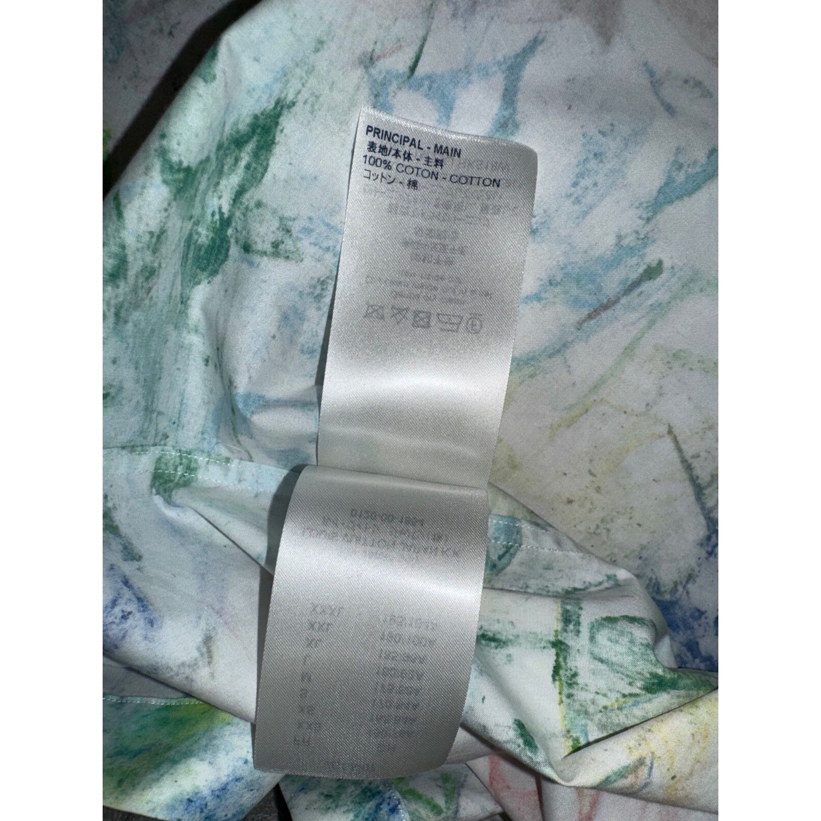 Louis Vuitton Louis Vuitton Pastel Multicolor Monogram Logo Short Sleeve Size US L / EU 52-54 / 3 - 12 Thumbnail