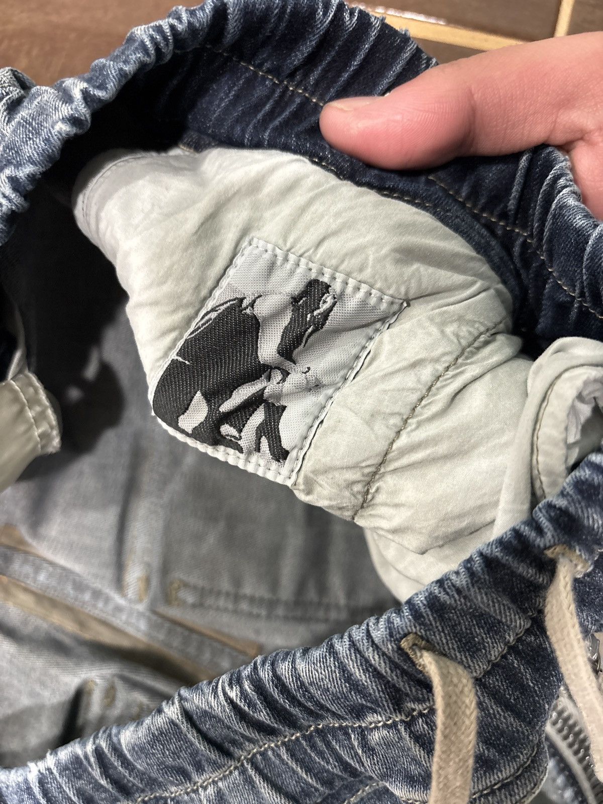 Rick Owens Drkshdw USED Rick Owens DRKSHDW Double Cargo Denim Pants SZ L Size US 36 / EU 52 - 11 Thumbnail