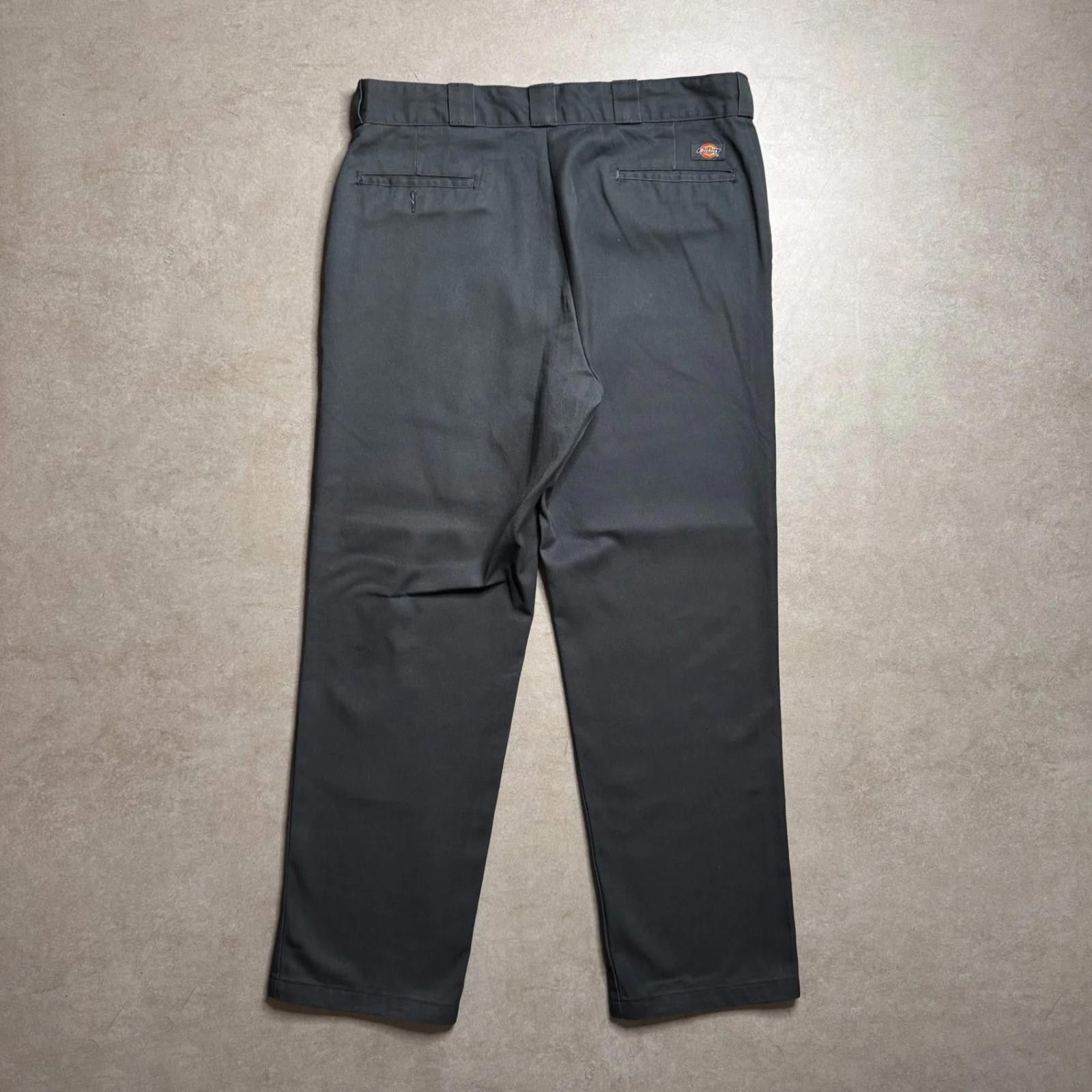 Dickies Vintage Dickies Gray 874 Original Pants - 36x31 Size US 36 / EU 52 - 2 Thumbnail