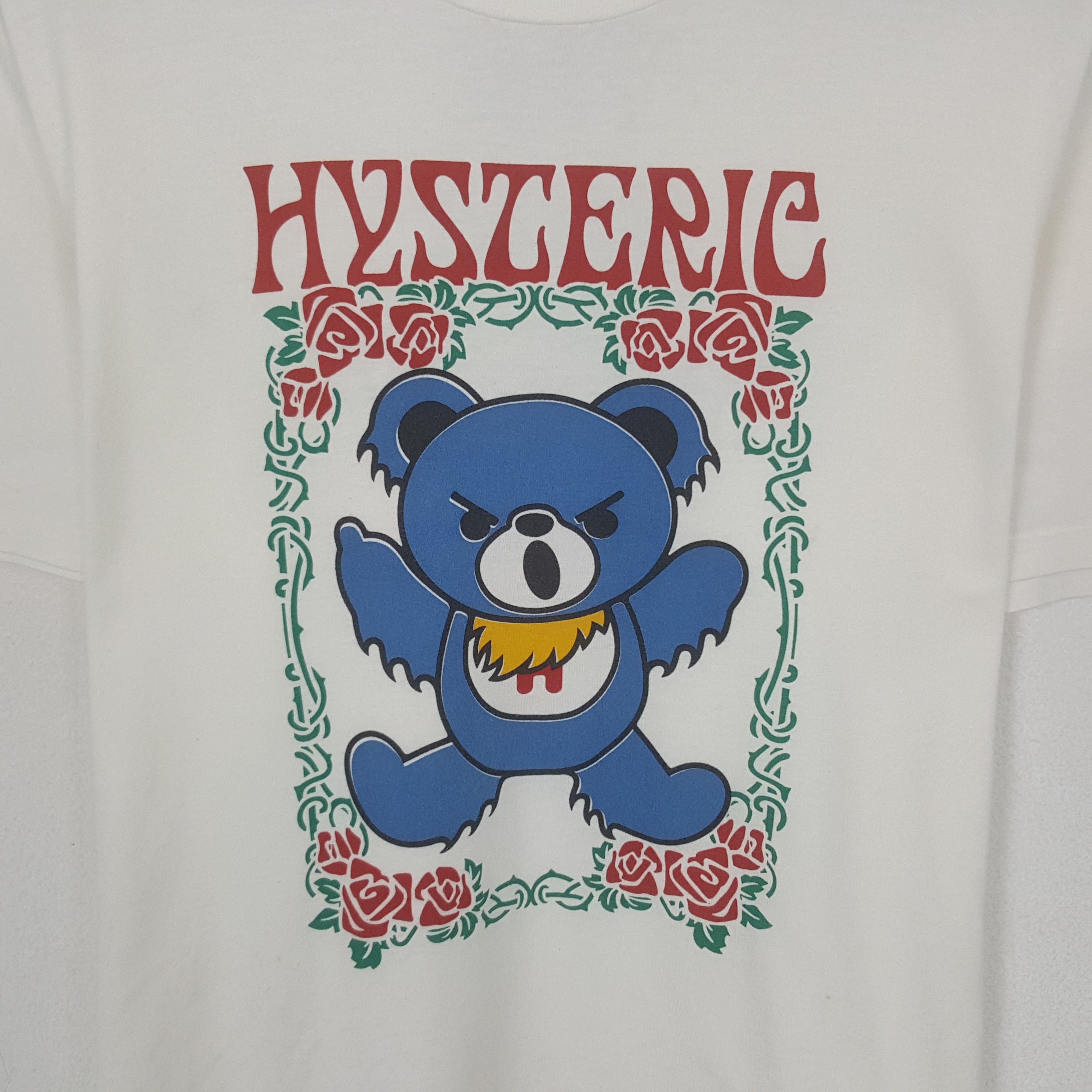 Hysteric Glamour Vintage Hysteric Glamour Bear Japanese Tshirt Size US M / EU 48-50 / 2 - 2 Thumbnail