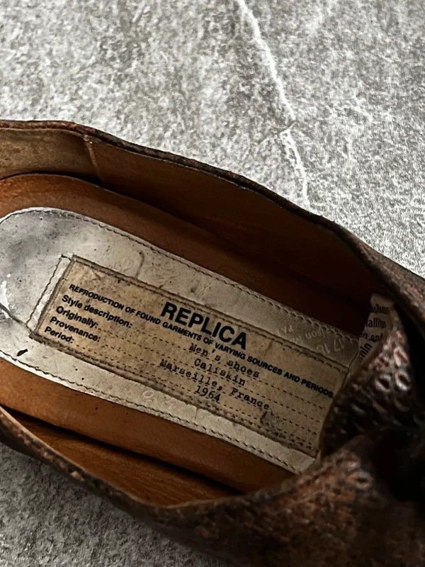Maison Margiela Oxford Maison Margiela Replica Calfskin 1964 Size US 9 / IT 39 - 6 Thumbnail