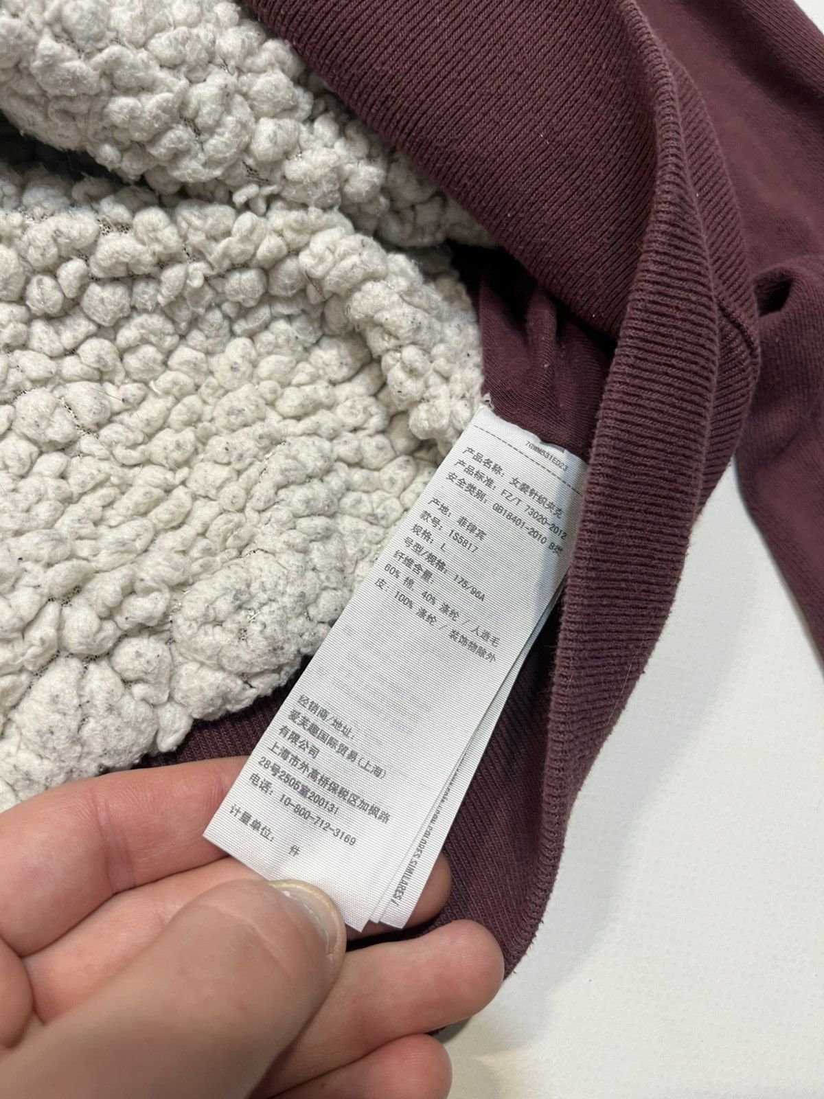 Abercrombie & Fitch Y2K Abercrombie FUR Fuzzy Vintage Distressed Hoodie Size L / US 10 / IT 46 - 5 Thumbnail
