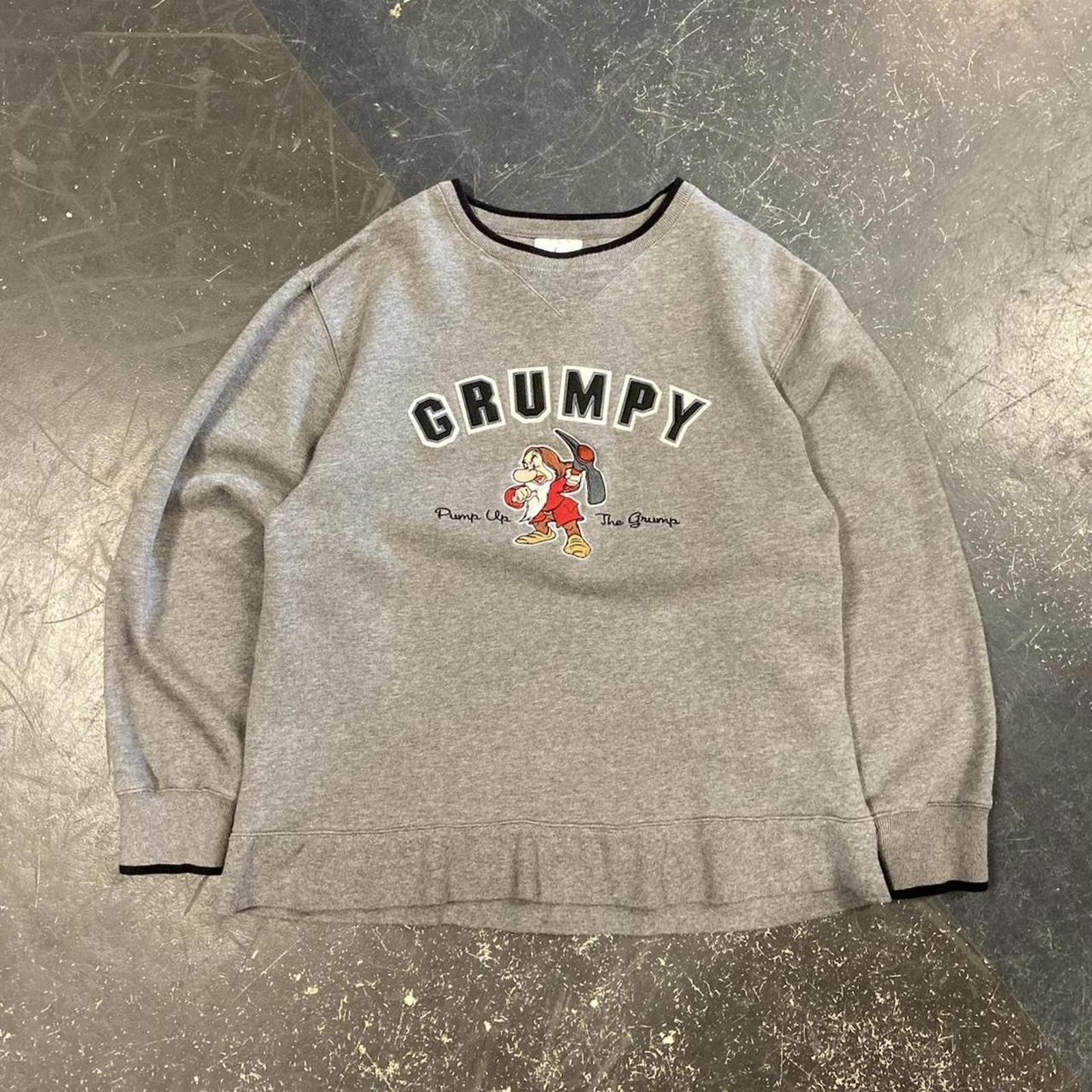 Disney Vintage Grumpy Disney Crewneck Size US M / EU 48-50 / 2 - 1 Thumbnail
