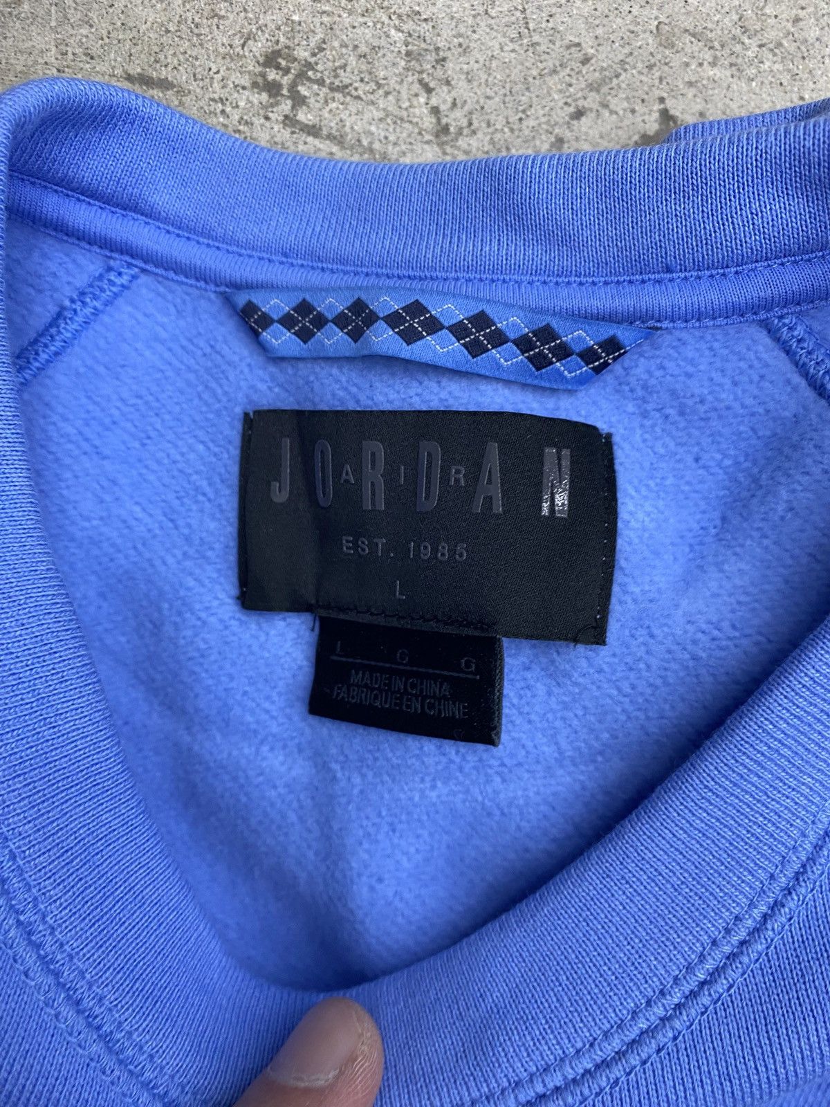 Jordan Brand Jordan UNC Crewneck Rare Size US L / EU 52-54 / 3 - 2 Thumbnail