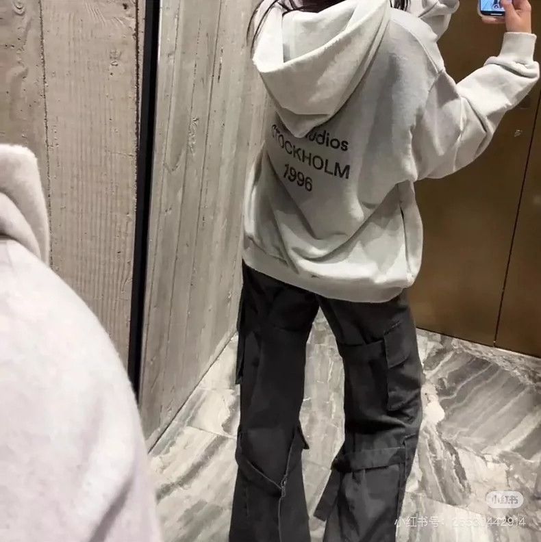 Acne Studios acne studios Printed hooded sweatshirt Size US XXS / EU 40 - 8 Thumbnail