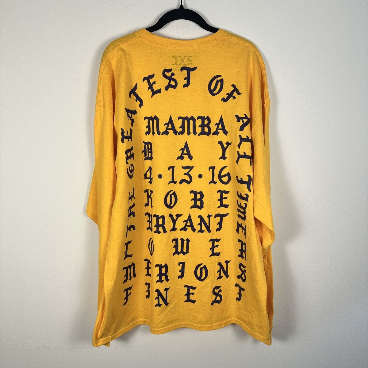 Kanye West × NBA × Yeezy Kanye West Kobe / Pablo Mamba Day ‘Yellow' Mens XXL Size US XXL / EU 58 / 5 - 1 Thumbnail