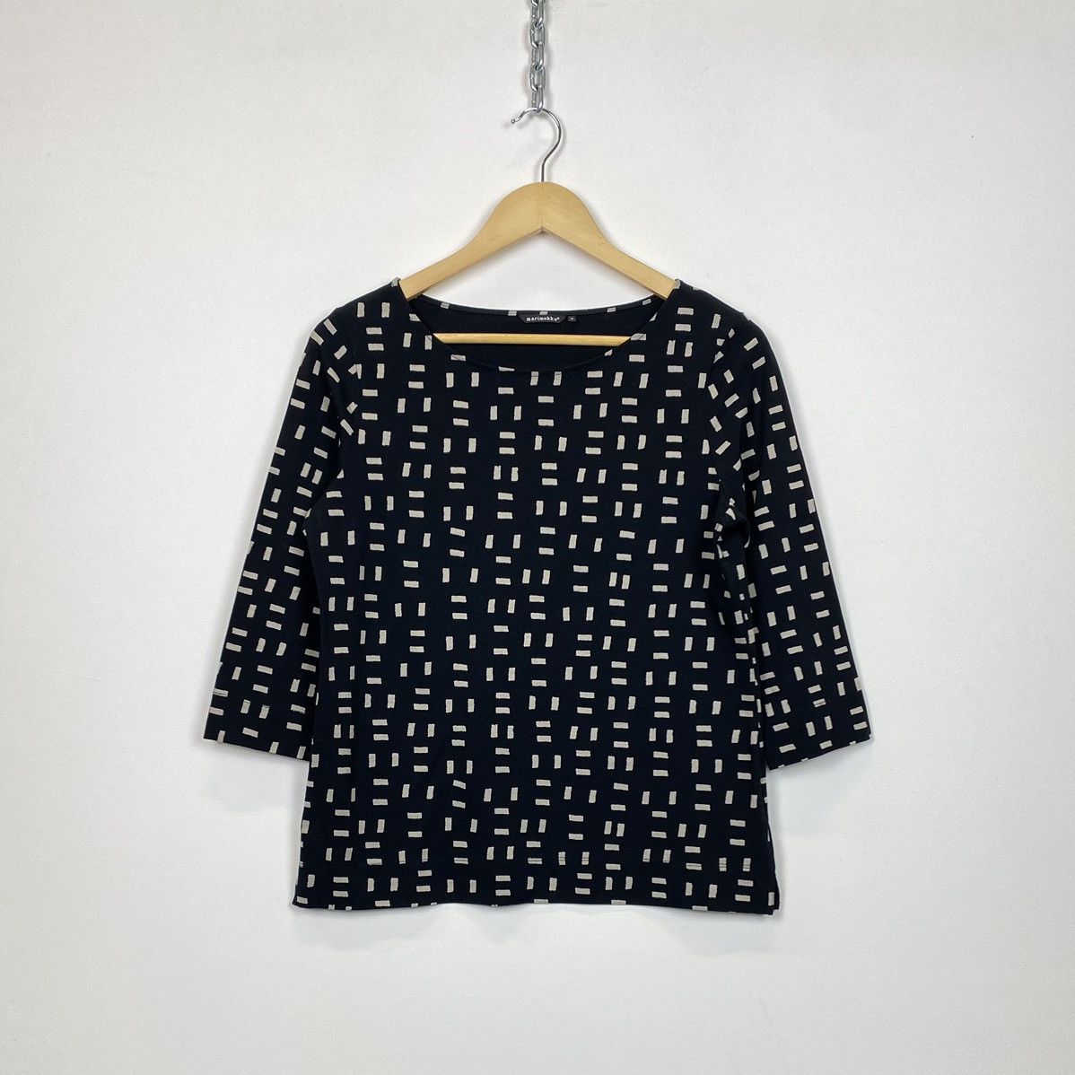 Marimekko Marimekko Geomteric Pattern Top Long Sleeve Ladies Size M Size M / US 6-8 / IT 42-44 - 1 Thumbnail