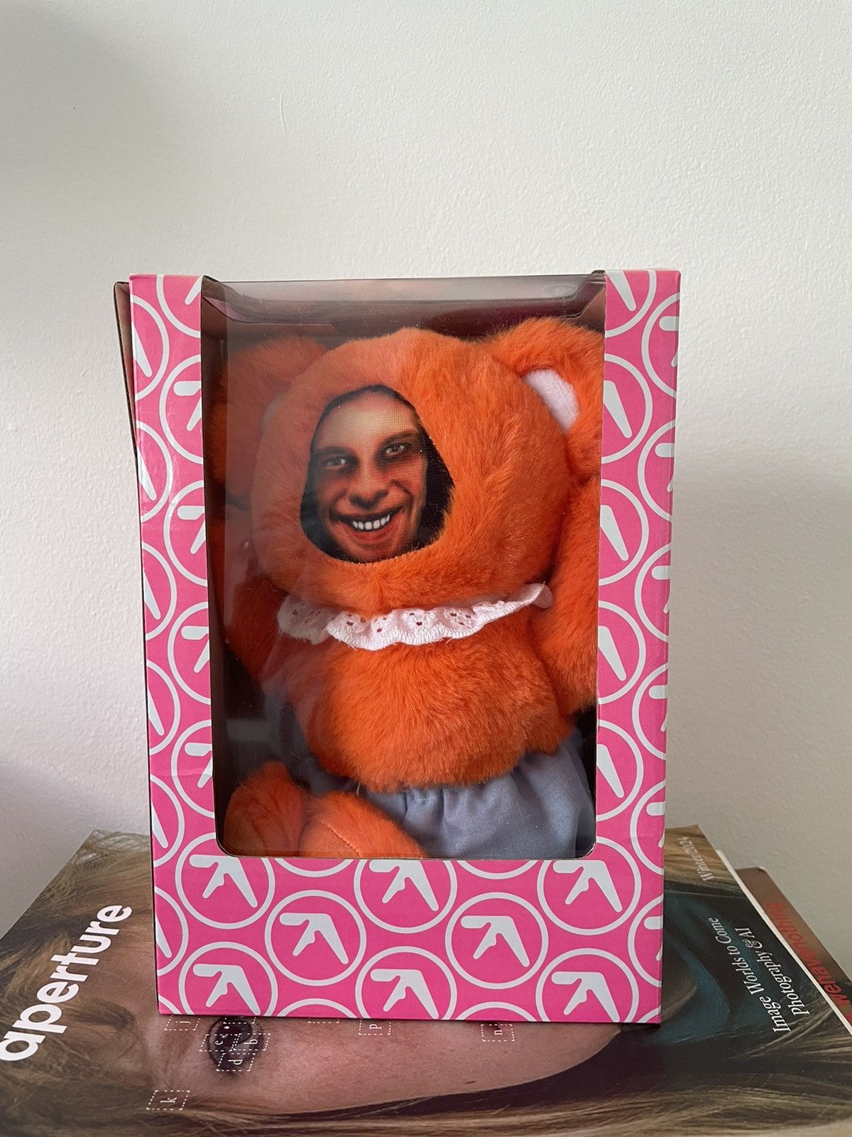 APHEX TWIN Donkey Rhubarb Teddy Bear YELLOW Rare BNIB Never