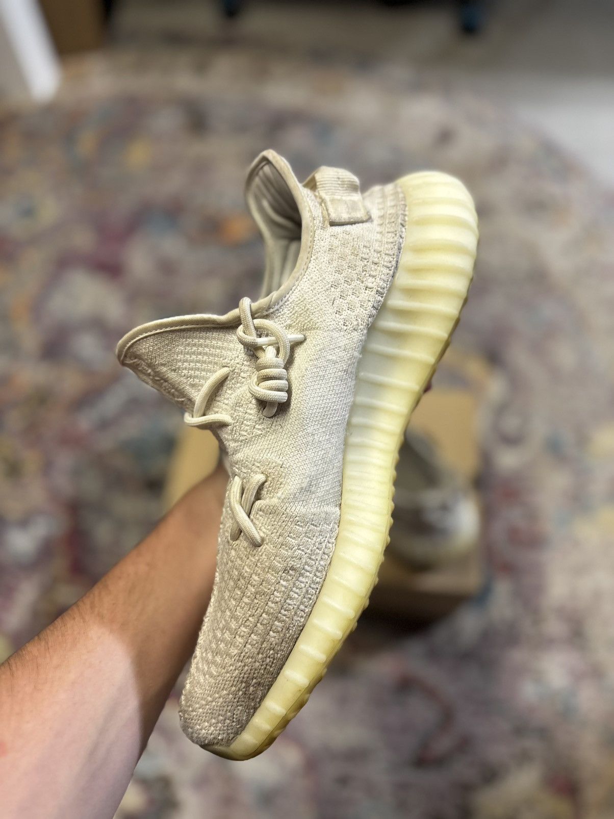 Yeezy Yeezy 350 Bone Size US 11.5 / EU 44-45 - 4 Thumbnail