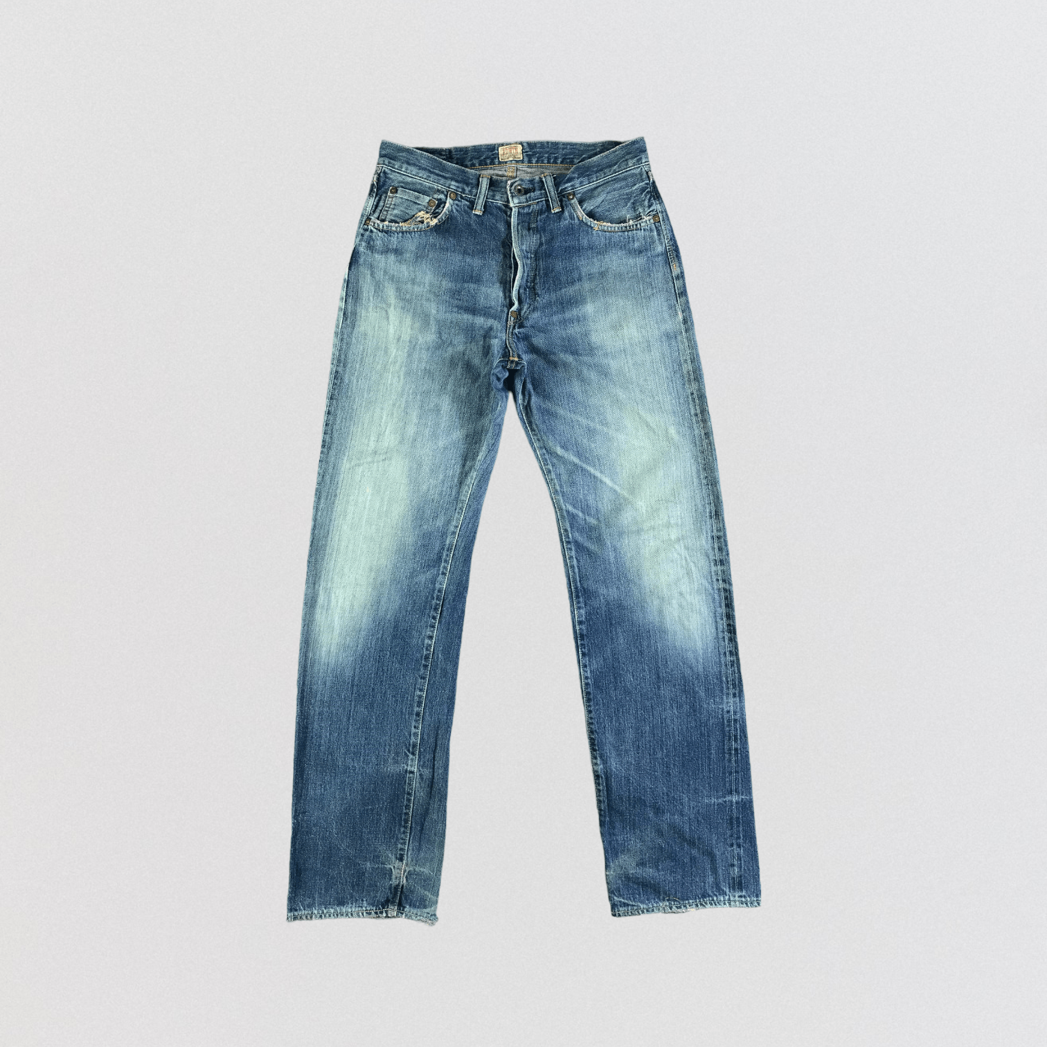Edwin Vintage Blue Wash Edwin 505 Selvedge Jeans-JM3632 Size US 32 / EU 48 - 1 Thumbnail