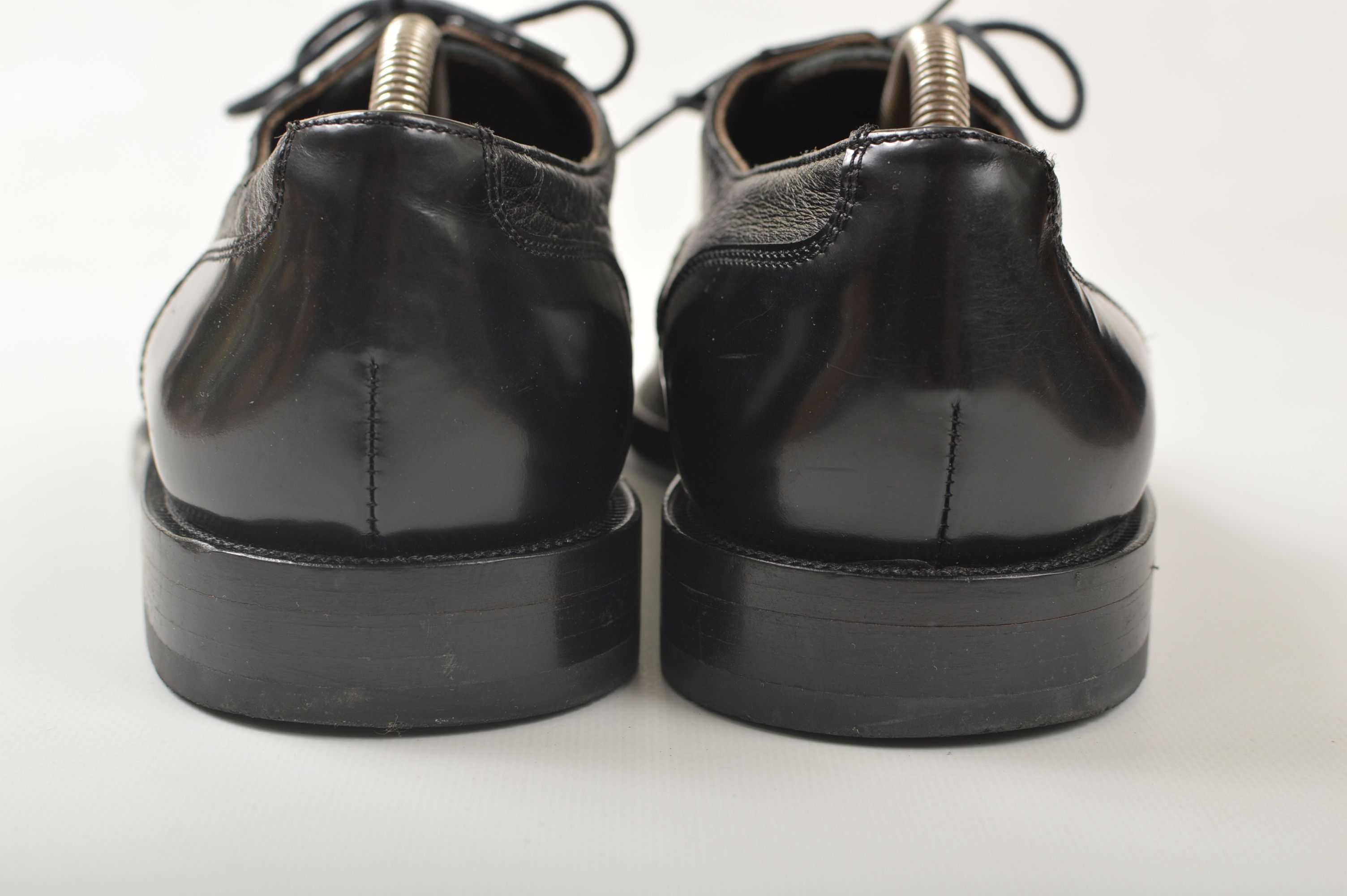 Loake Loake Bibury Combined Leather Black Oxford Shoes Size US 9 / EU 42 - 3 Thumbnail