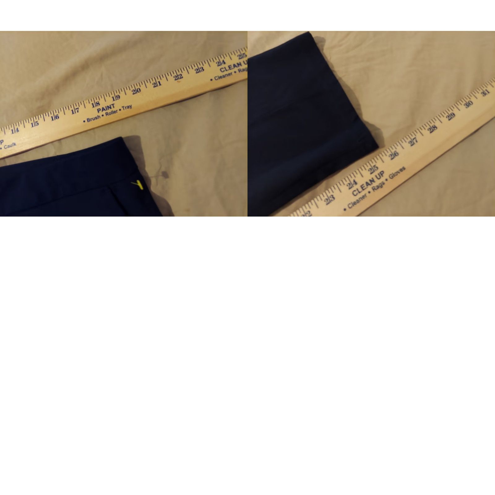 Puma Womens Puma Pants XL Navy Blue Athletic Golf Sweatpants Tapered Running Womens XL Blue Puma Pants Size 40" / US 18 - 8 Thumbnail
