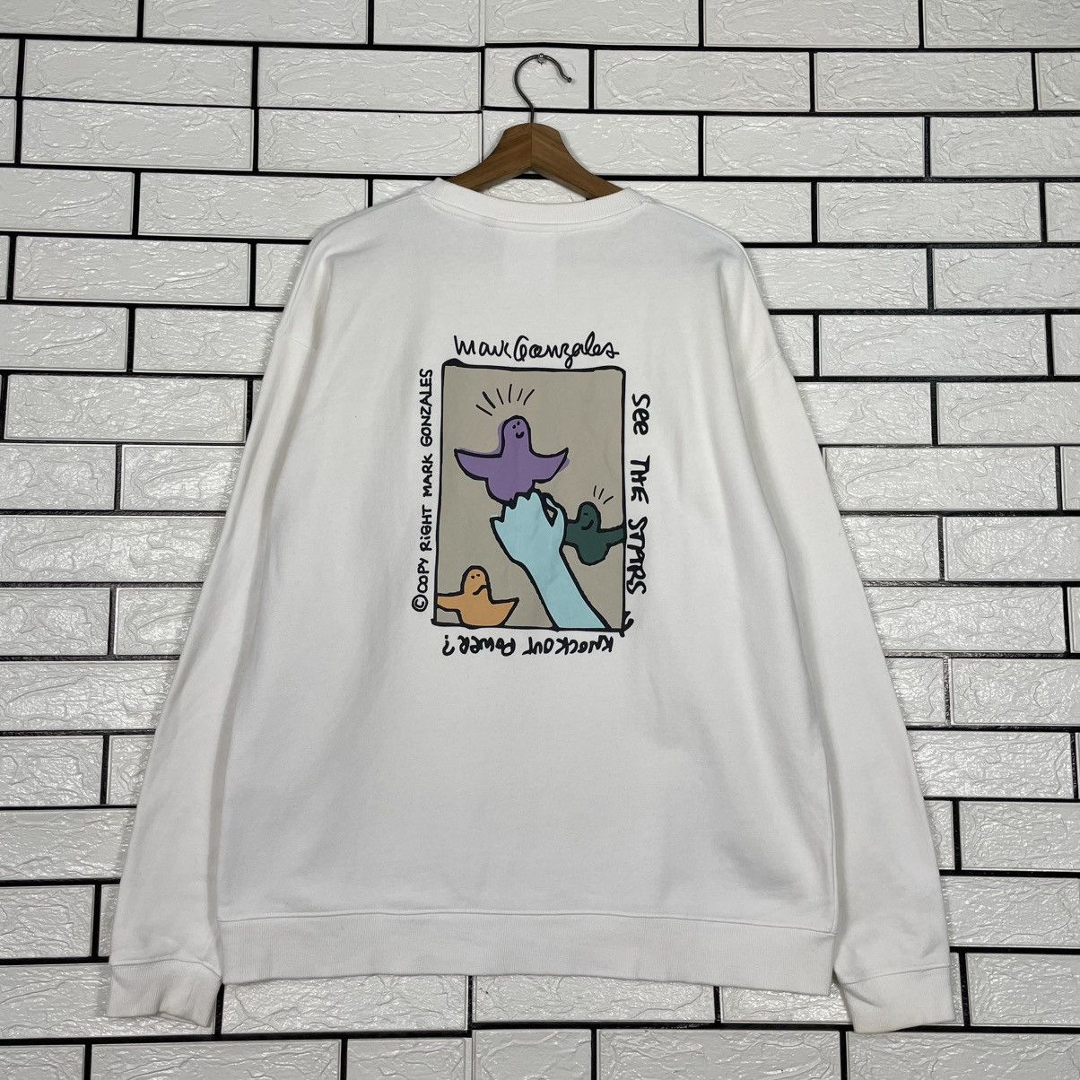 Other Mark Gonzales Crewneck Sweatshirt Size US L / EU 52-54 / 3 - 7 Thumbnail