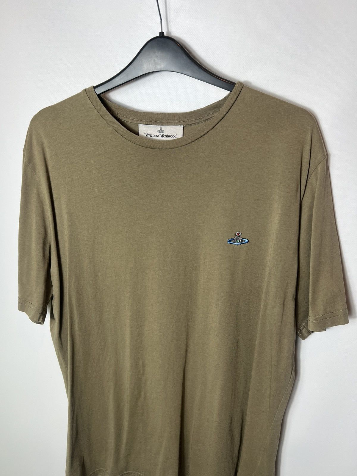 Vivienne Westwood Vintage streetwear y2k Vivienne Westwood Khaki T-shirt Size US XL / EU 56 / 4 - 2 Thumbnail